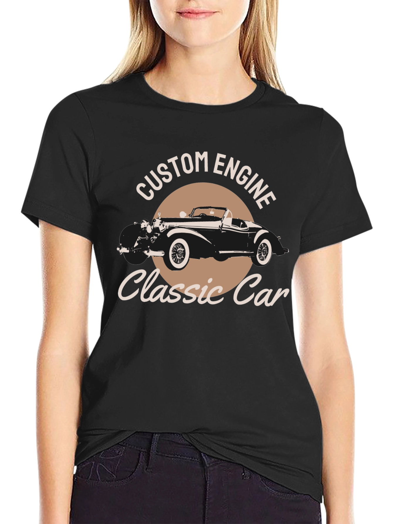 Classic Car Engine T-Shirt