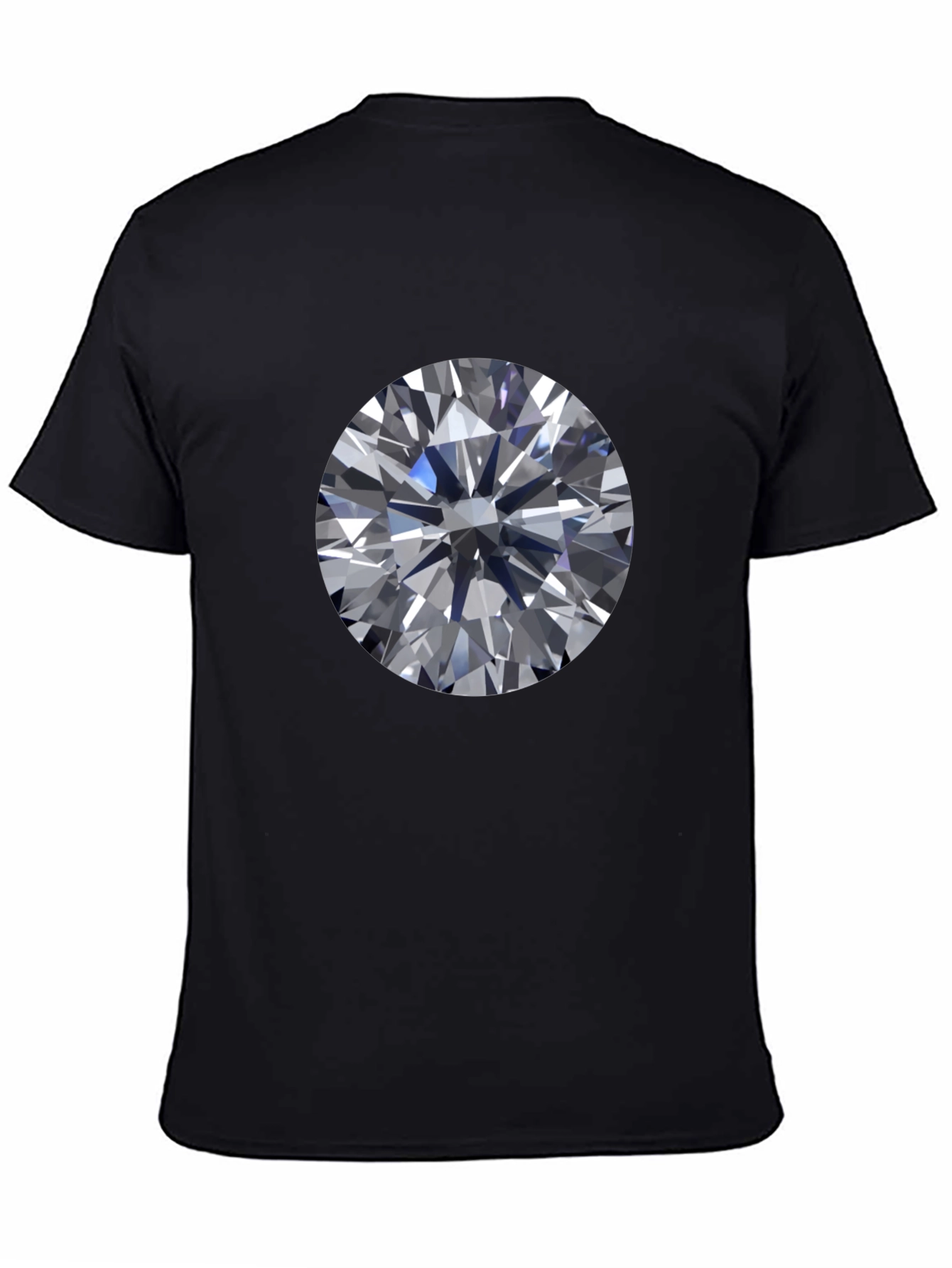 Diamond Graphic Tee - Modern Streetwear Style