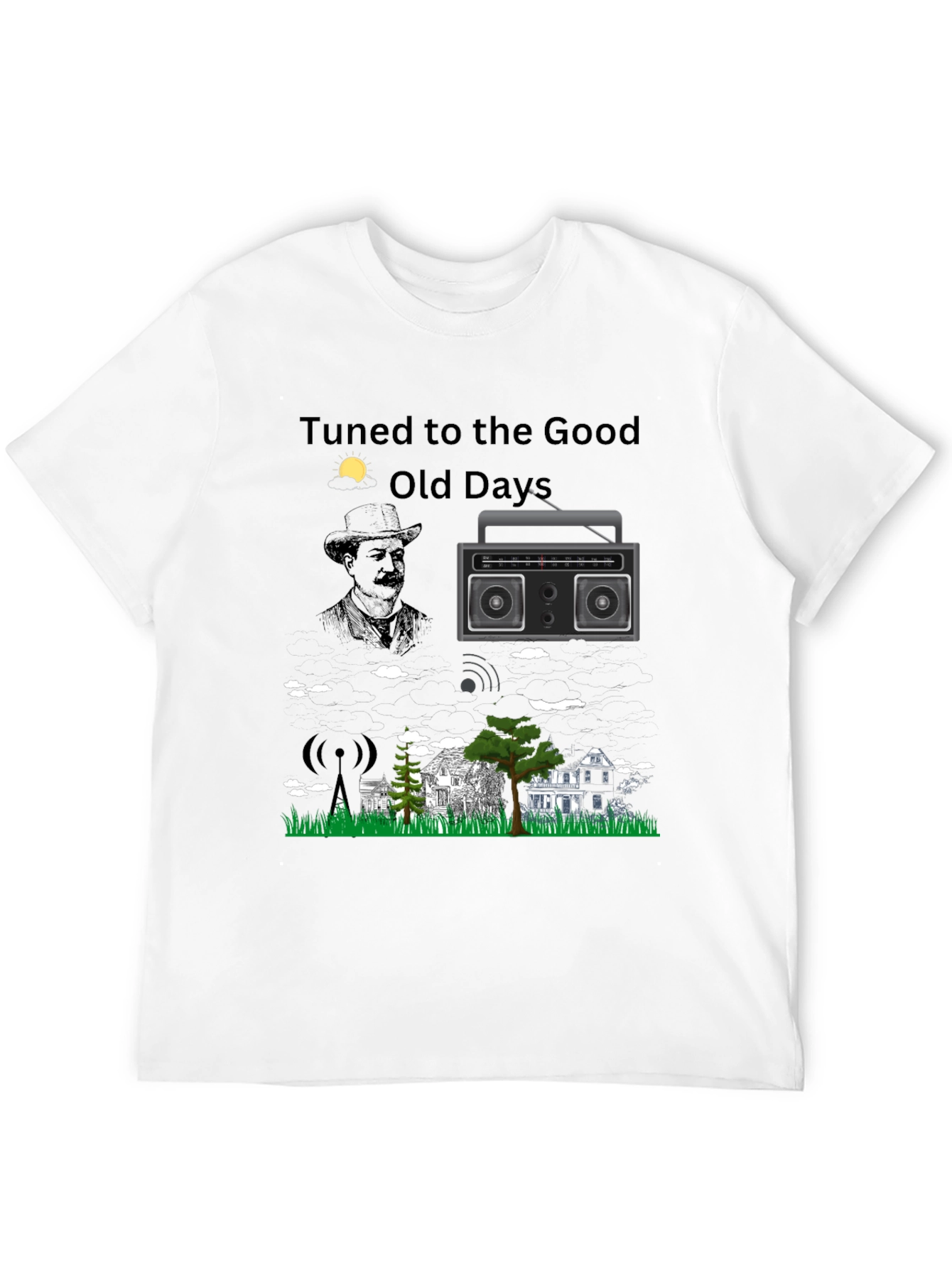 Tuned to the Good Old Days T-Shirt