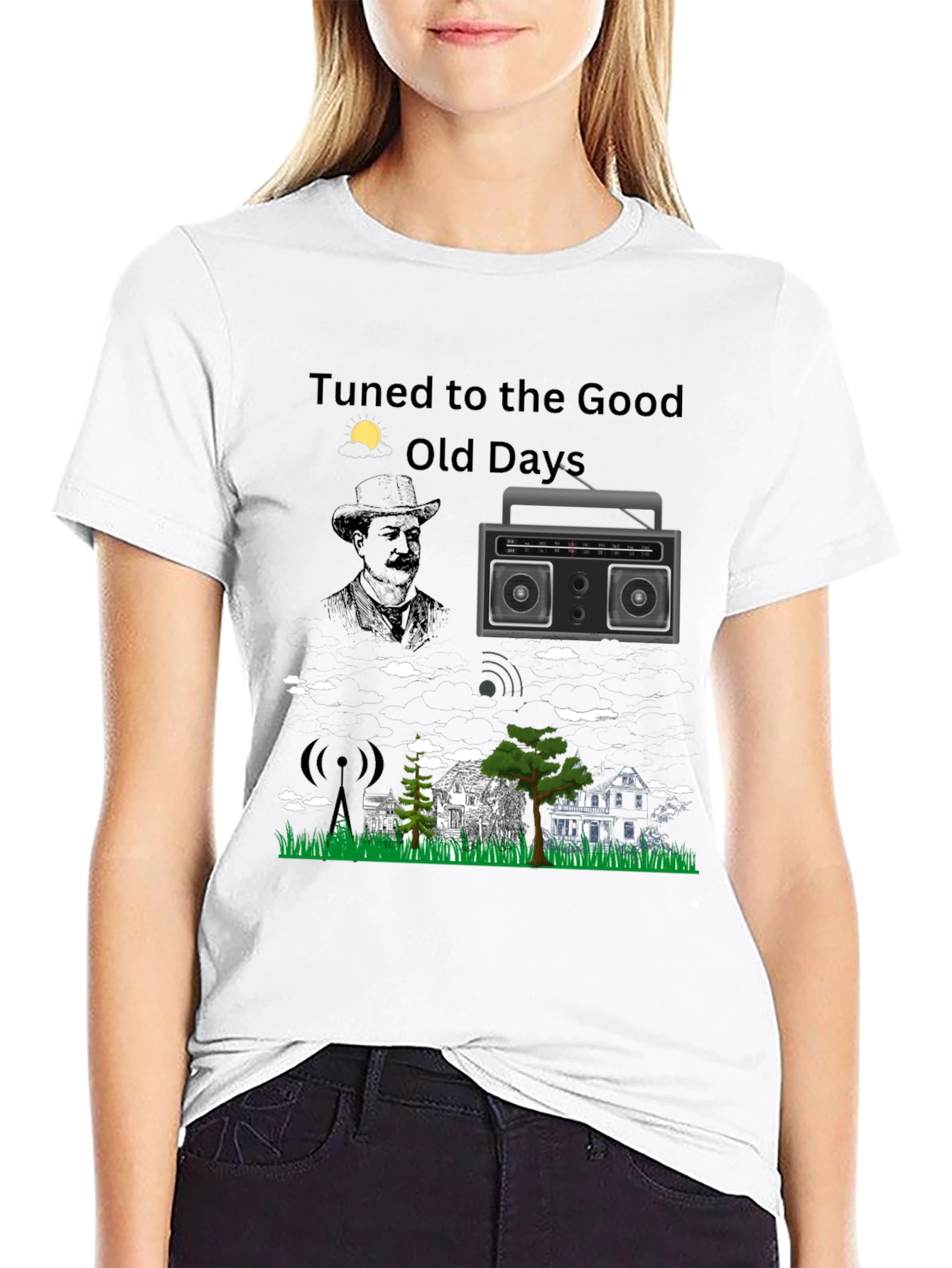 Tuned to the Good Old Days T-Shirt