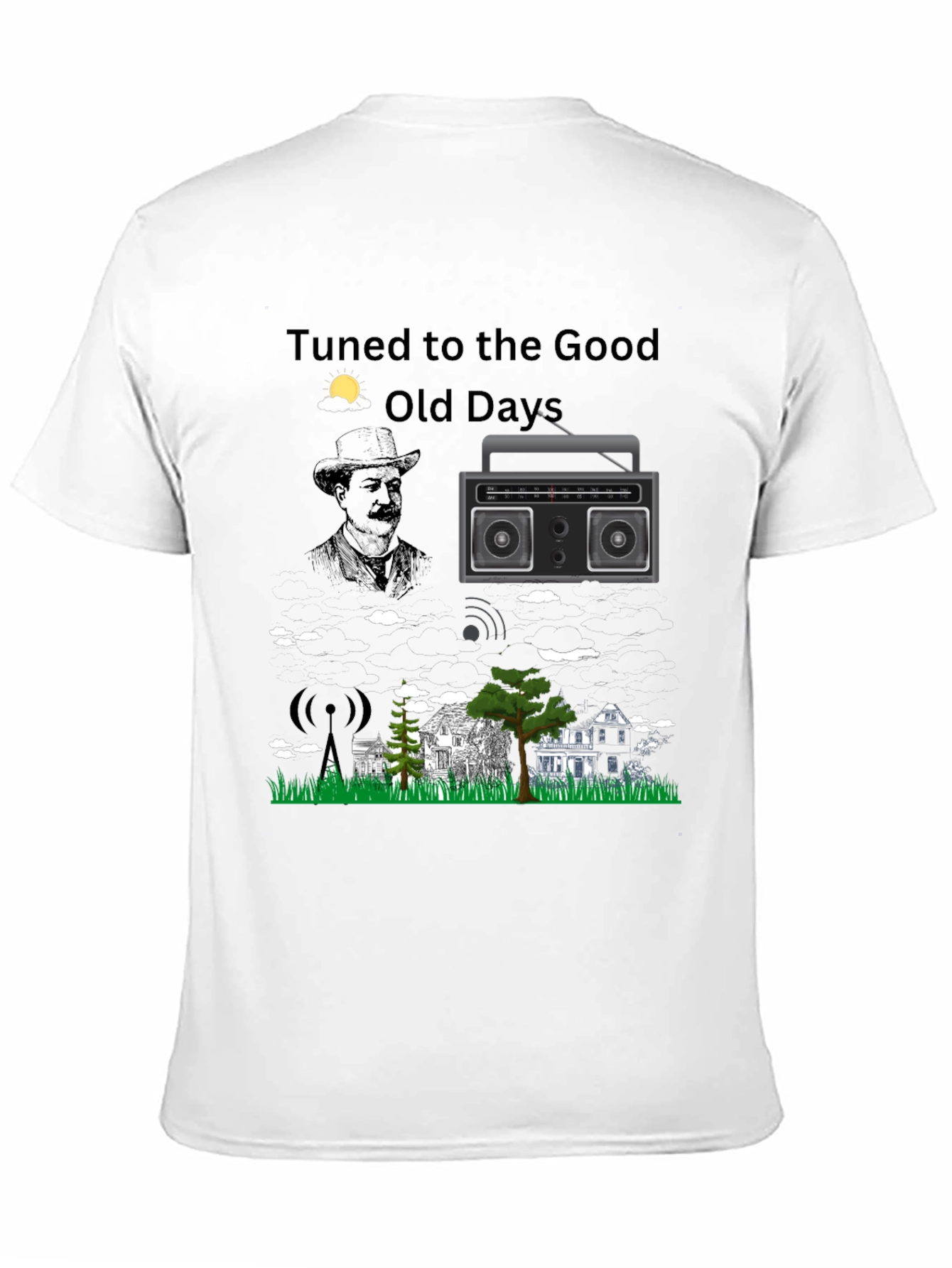Tuned to the Good Old Days T-Shirt
