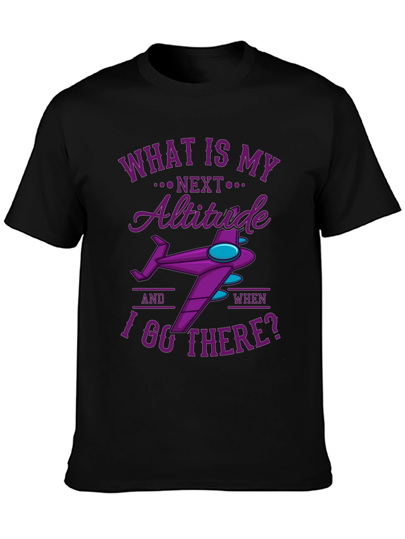 Altitude Airplane T-Shirt - Travel Gift Tee