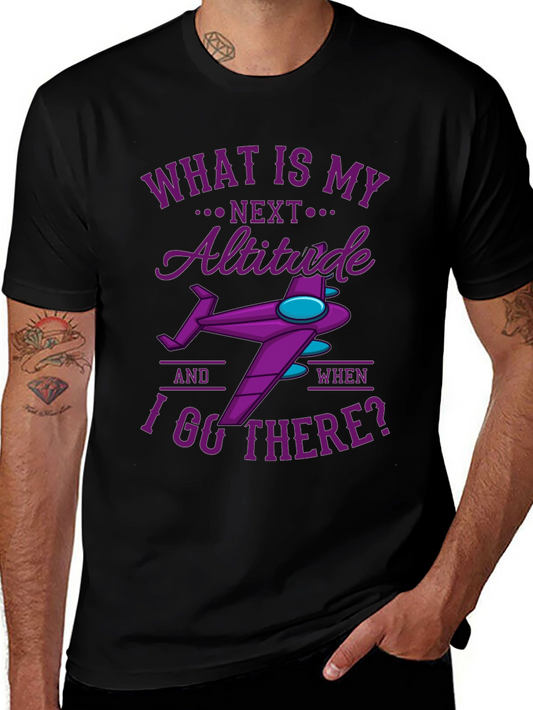 Altitude Airplane T-Shirt - Travel Gift Tee