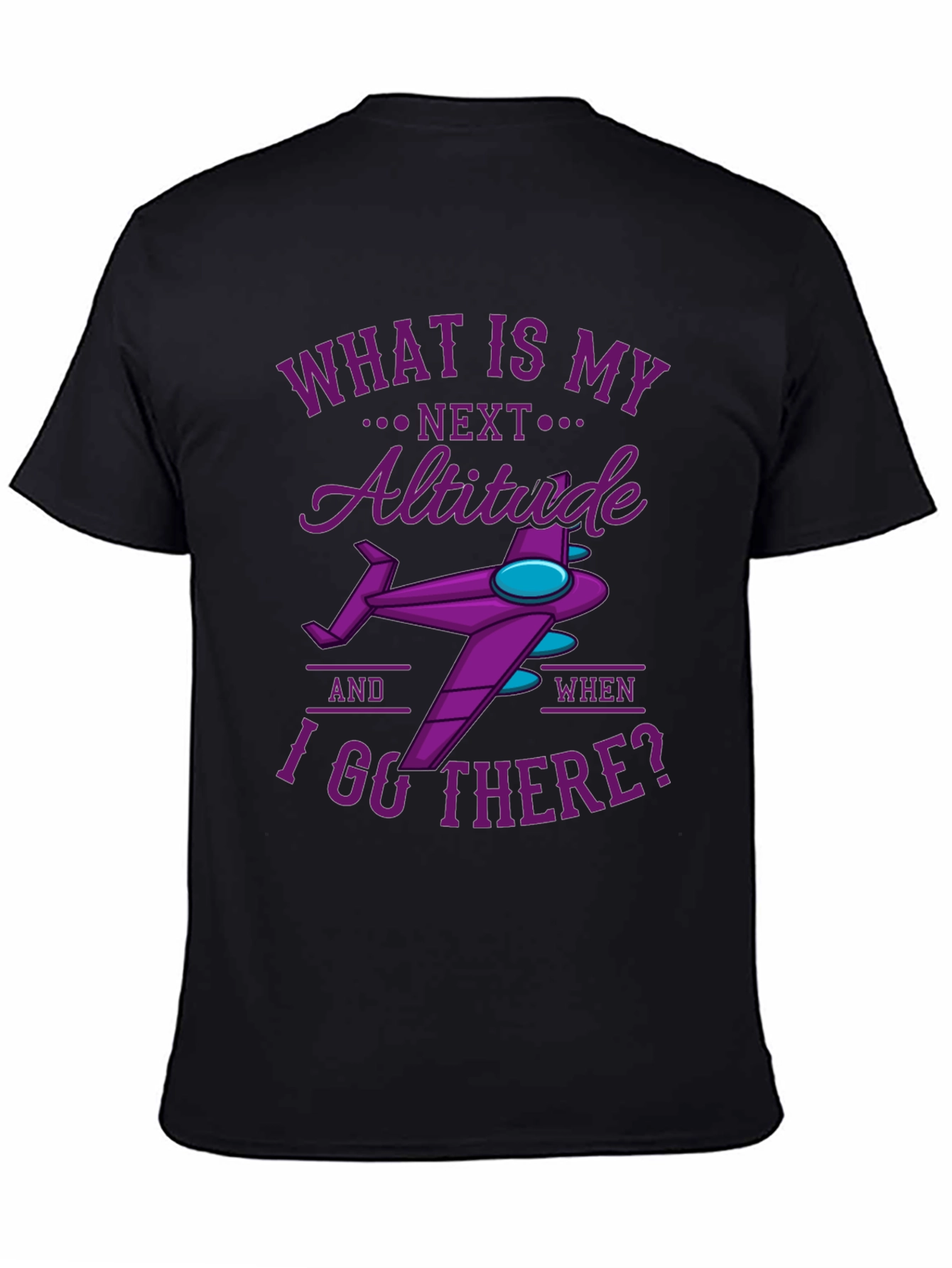 Altitude Airplane T-Shirt - Travel Gift Tee