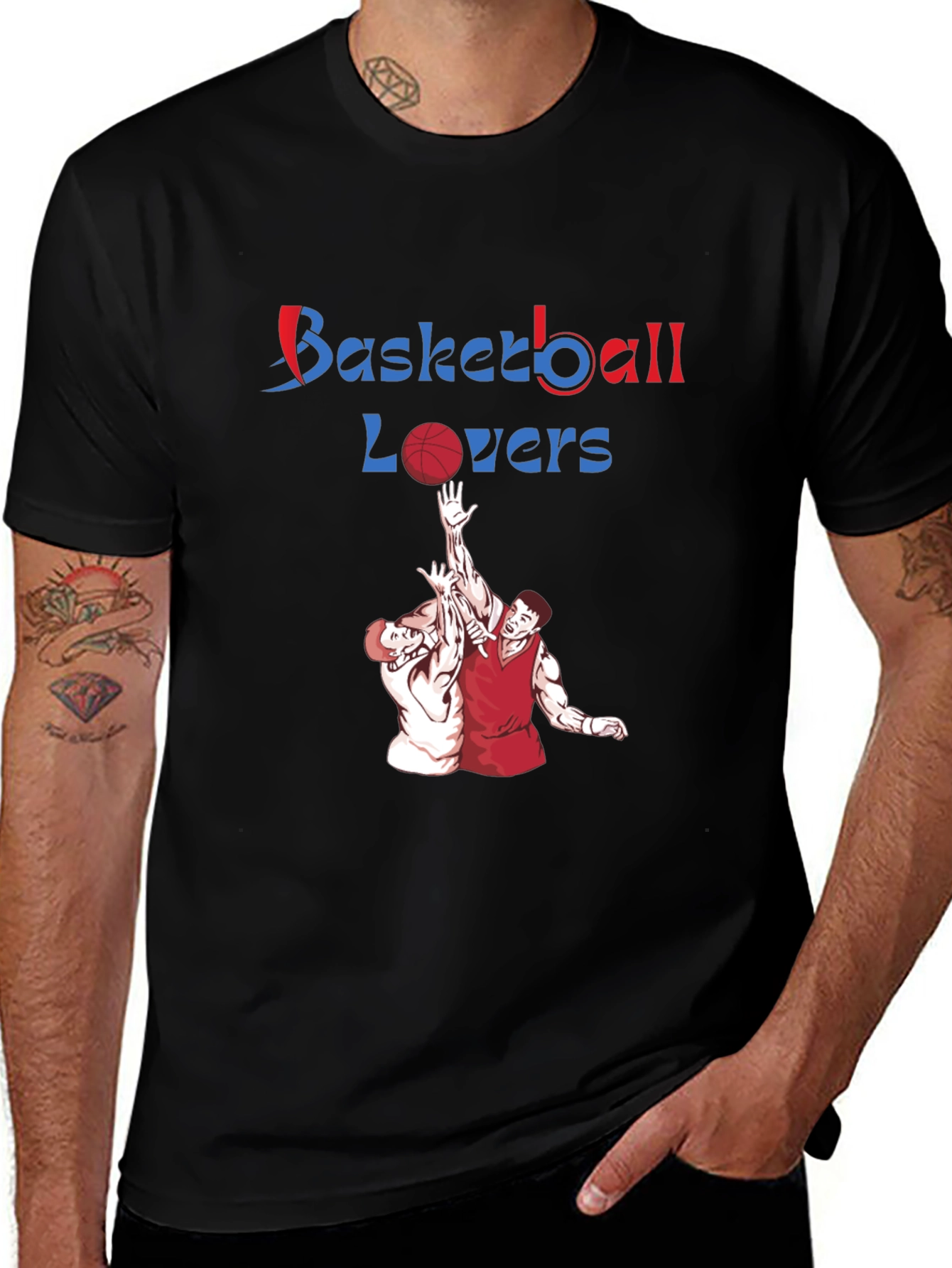 Basketball Lovers Graphic Tee