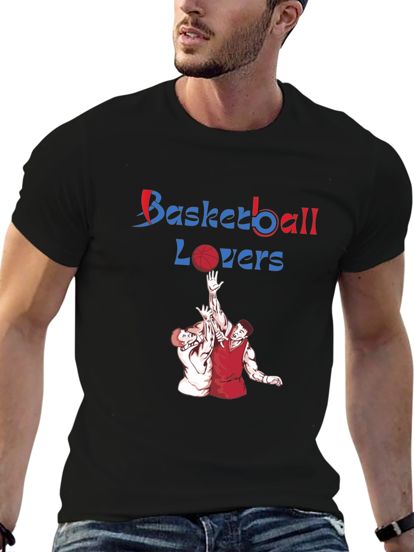 Basketball Lovers Graphic Tee