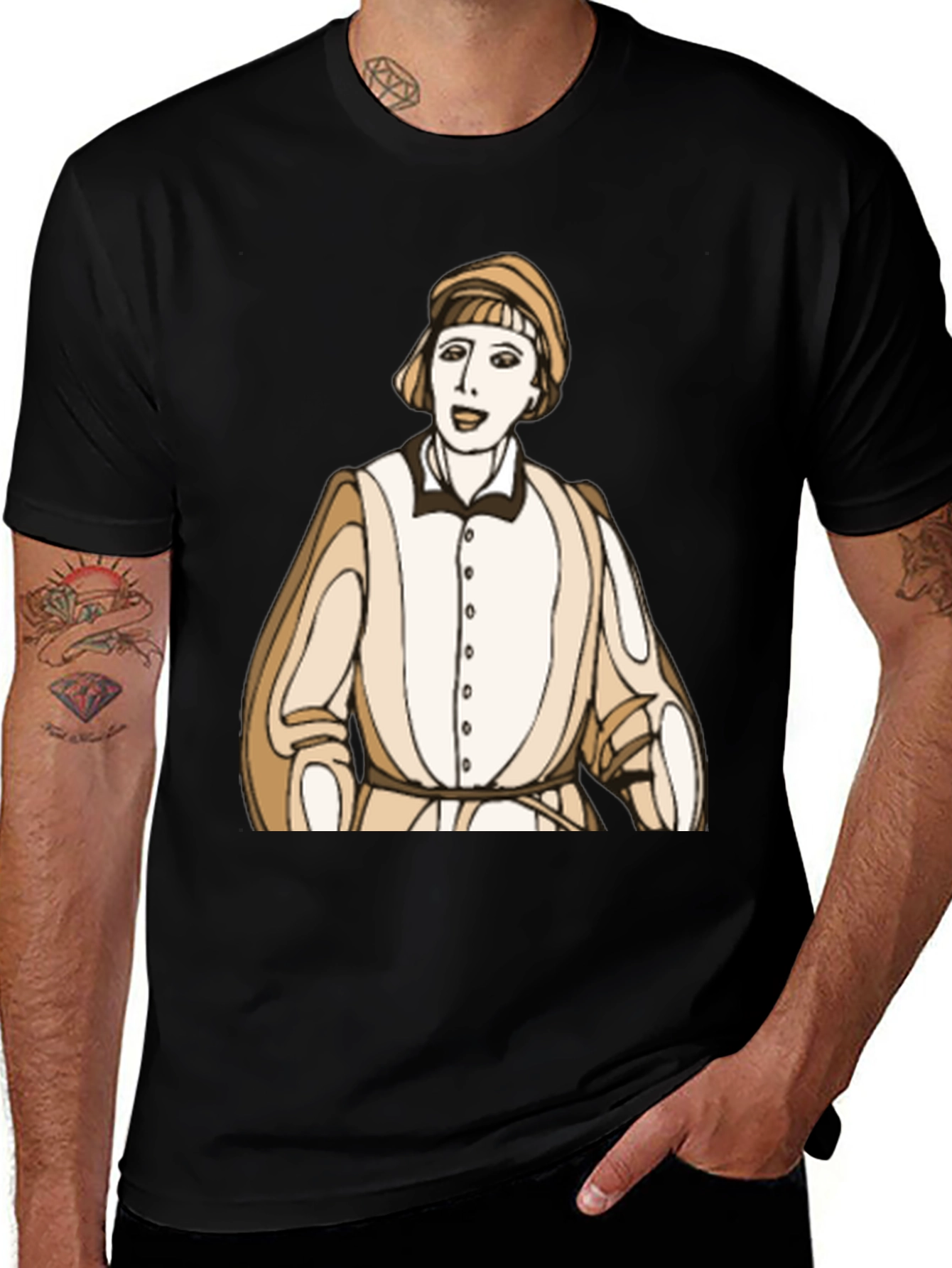 Renaissance Man Graphic Tee - Unique Style