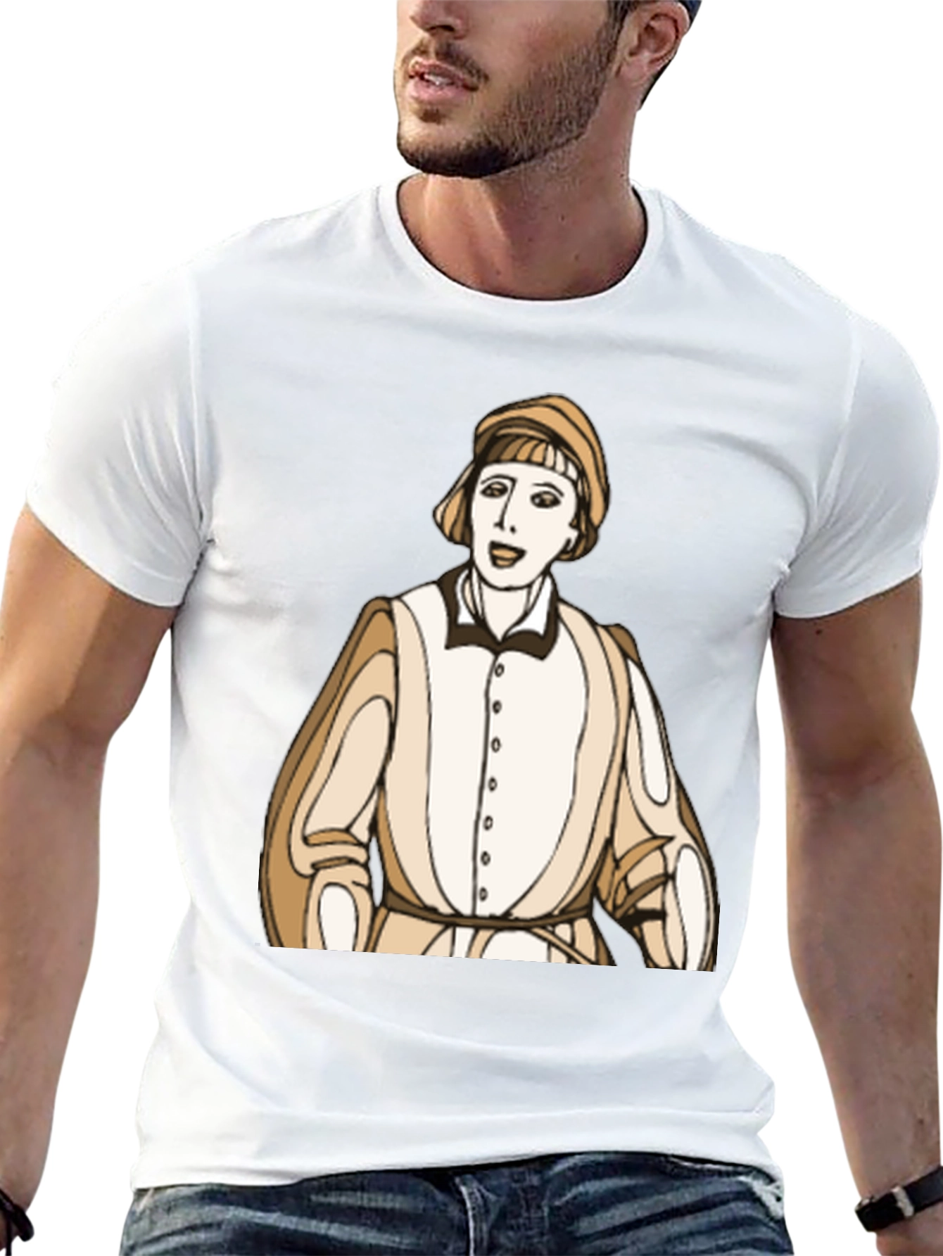 Renaissance Man Graphic Tee - Unique Style