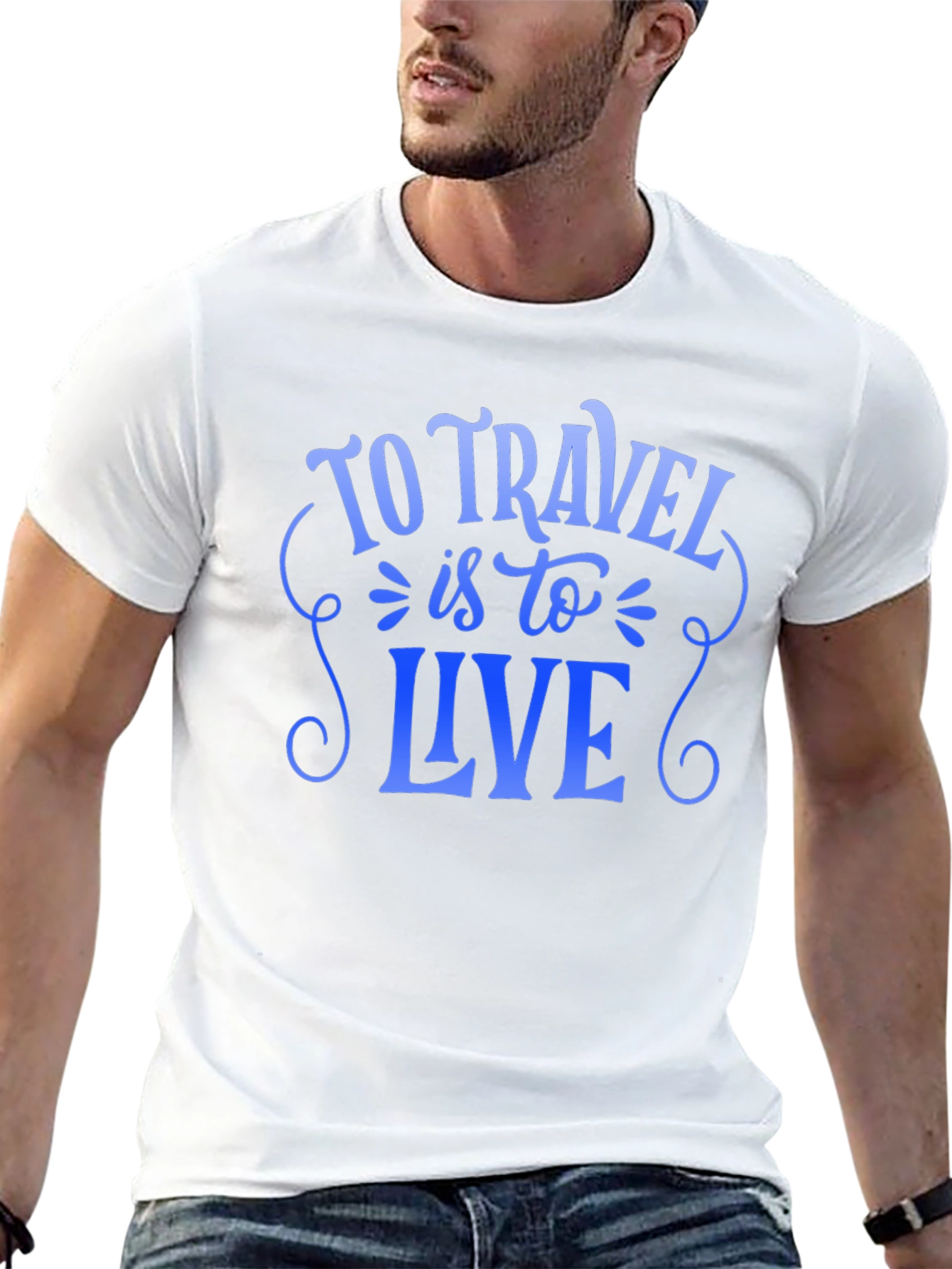 To Travel is to Live Black T-Shirt