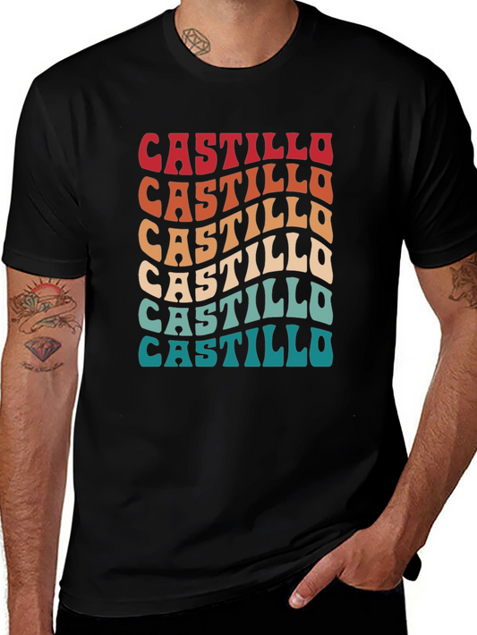 Retro Castillo T-Shirt - Vintage Style Name Tee