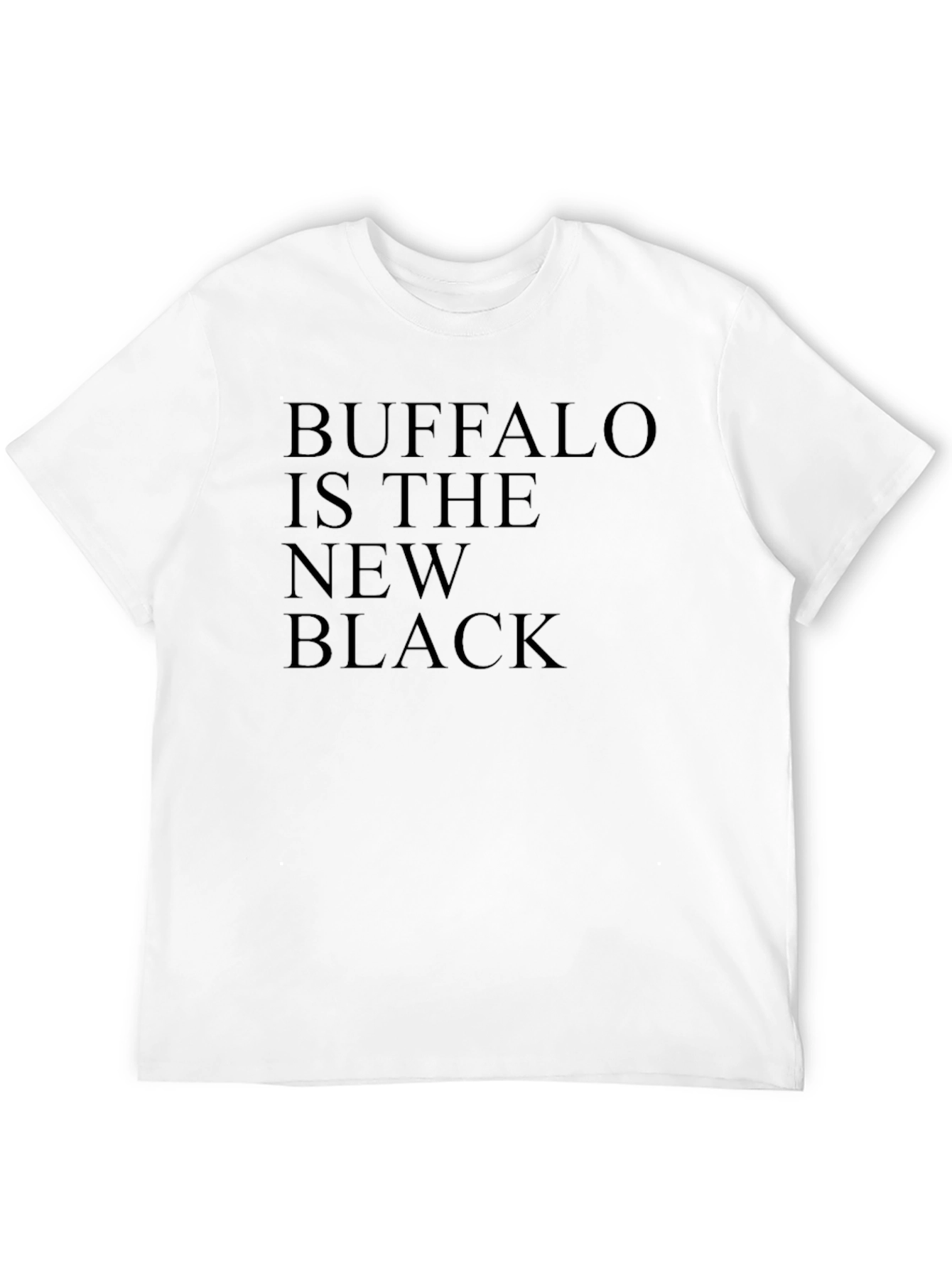 Buffalo Is The New Black Graphic Tee