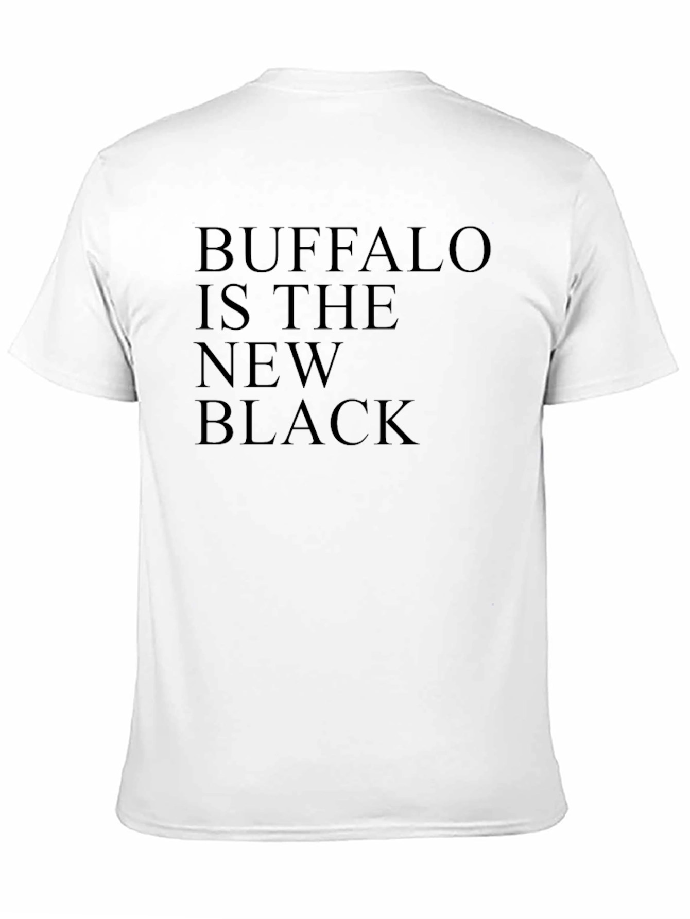 Buffalo Is The New Black Graphic Tee