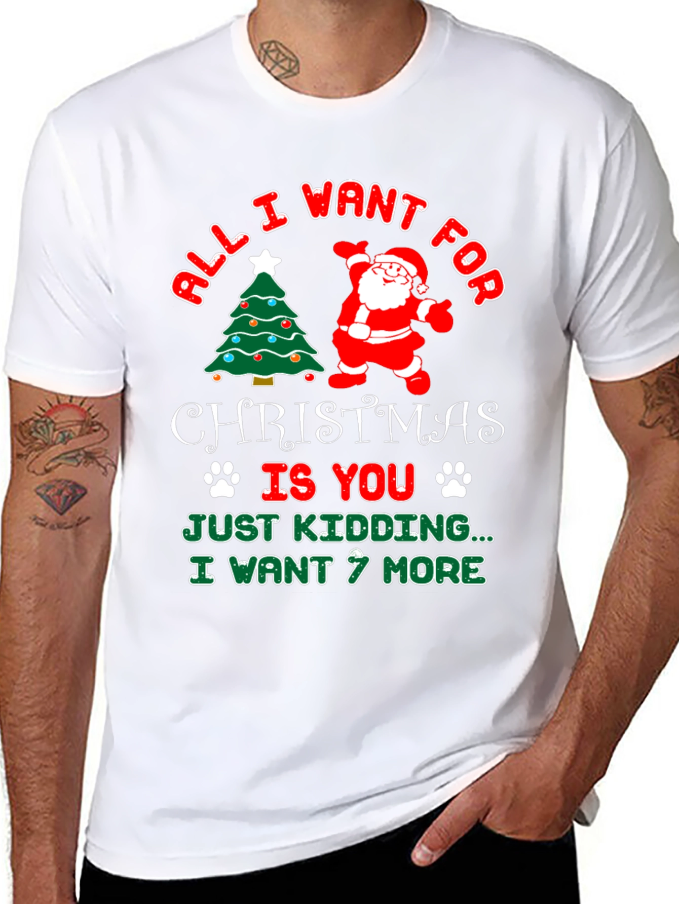 All I Want for Christmas T-Shirt