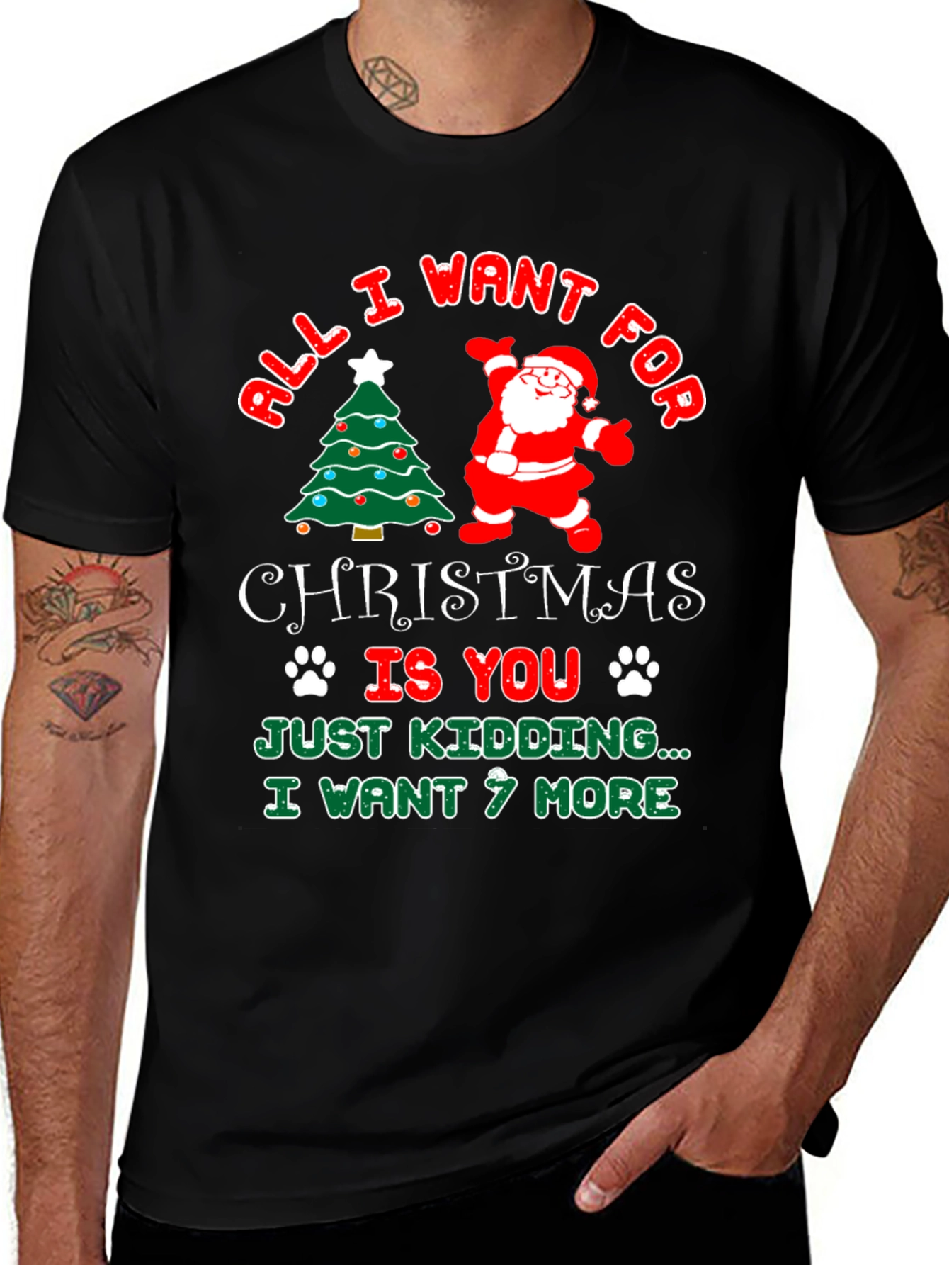 All I Want for Christmas T-Shirt