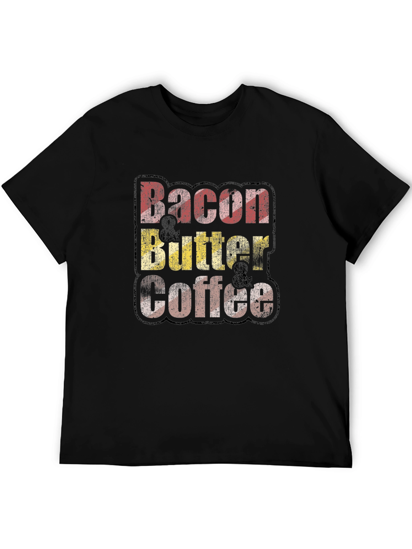 Bacon Butter & Coffee Graphic T-Shirt