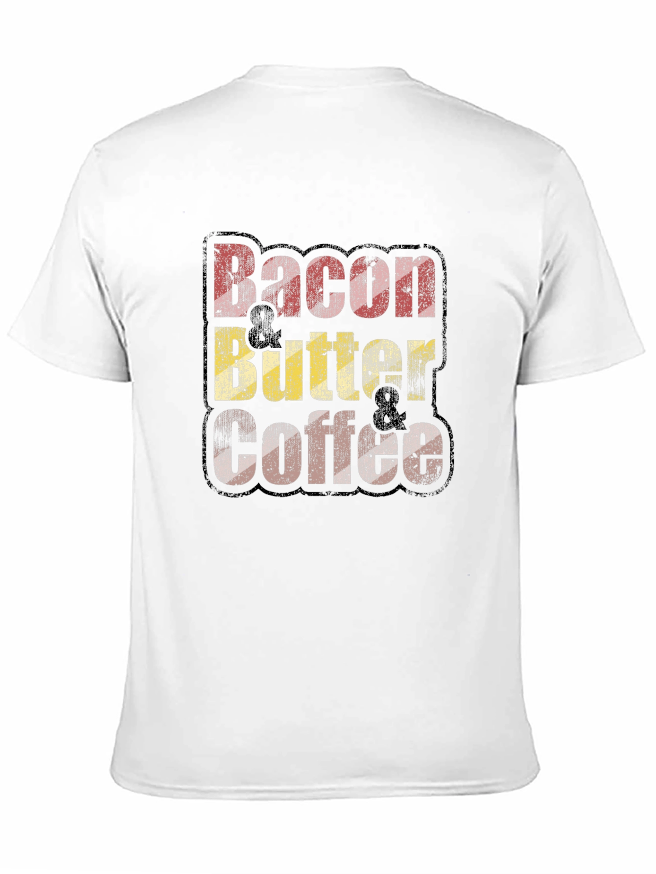 Bacon Butter & Coffee Graphic T-Shirt