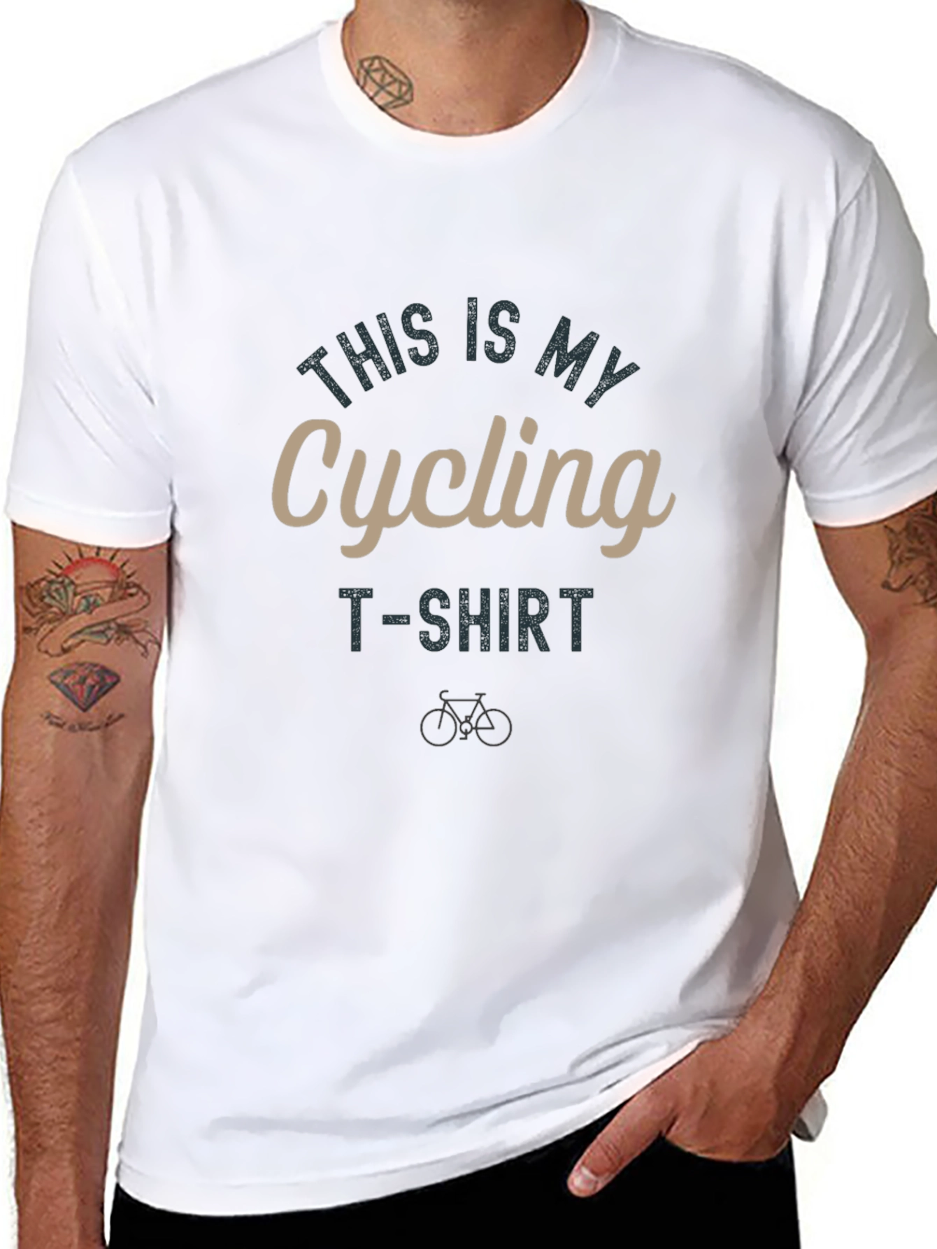 Cycling T-Shirt - This is My Cycling T-Shirt