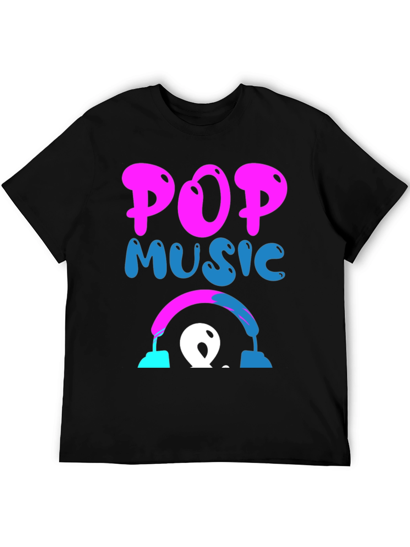 Pop Music Graphic Tee - Funky Design!