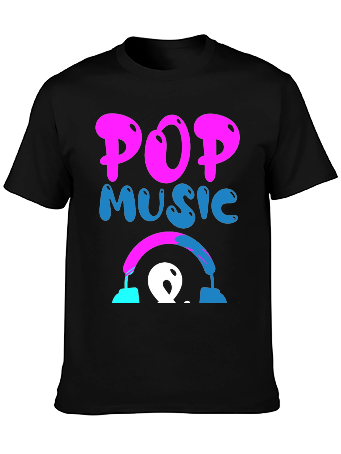 Pop Music Graphic Tee - Funky Design!