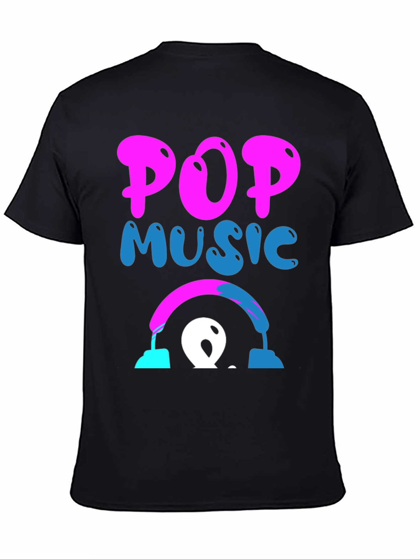 Pop Music Graphic Tee - Funky Design!