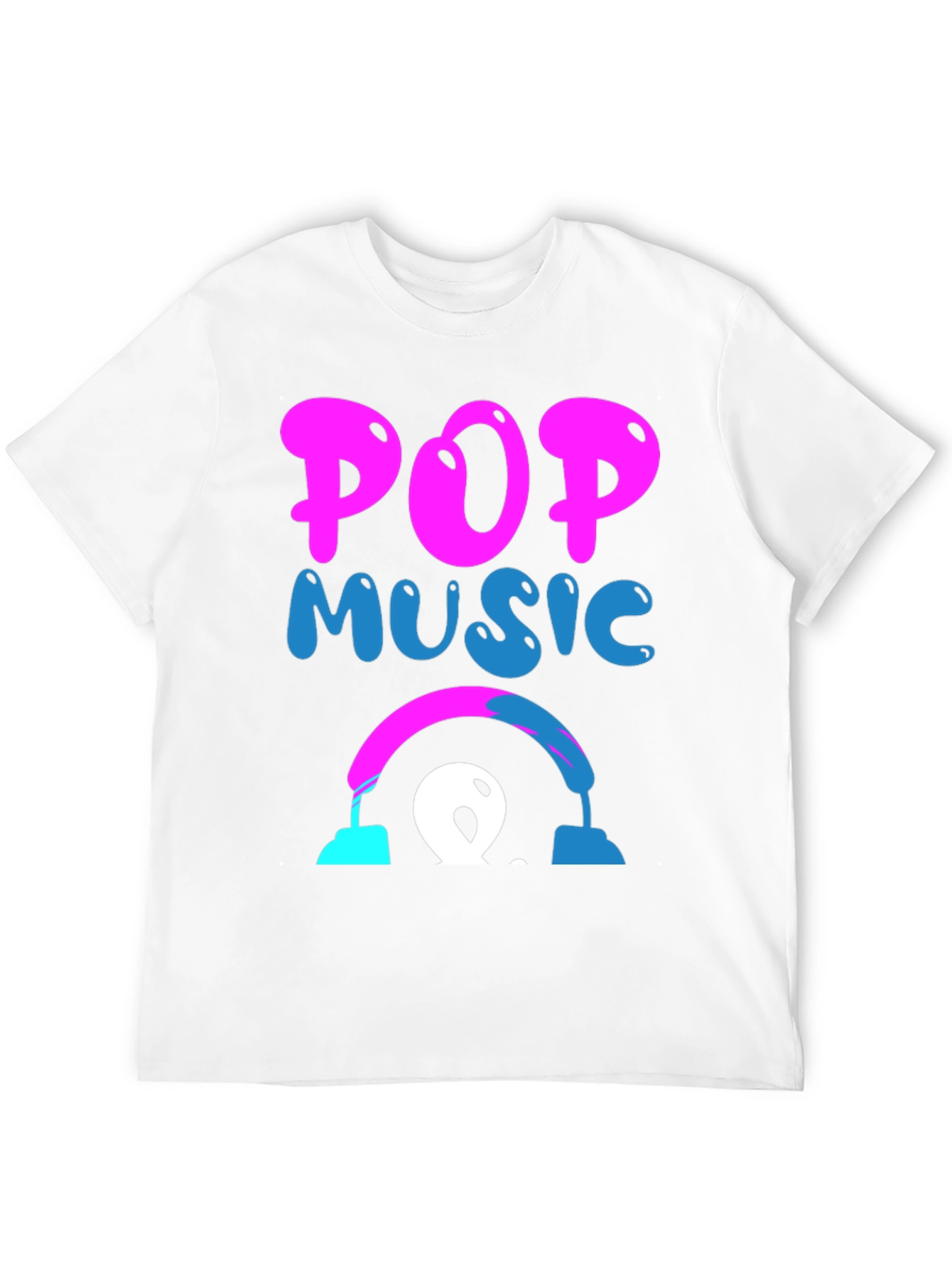 Pop Music Graphic Tee - Funky Design!