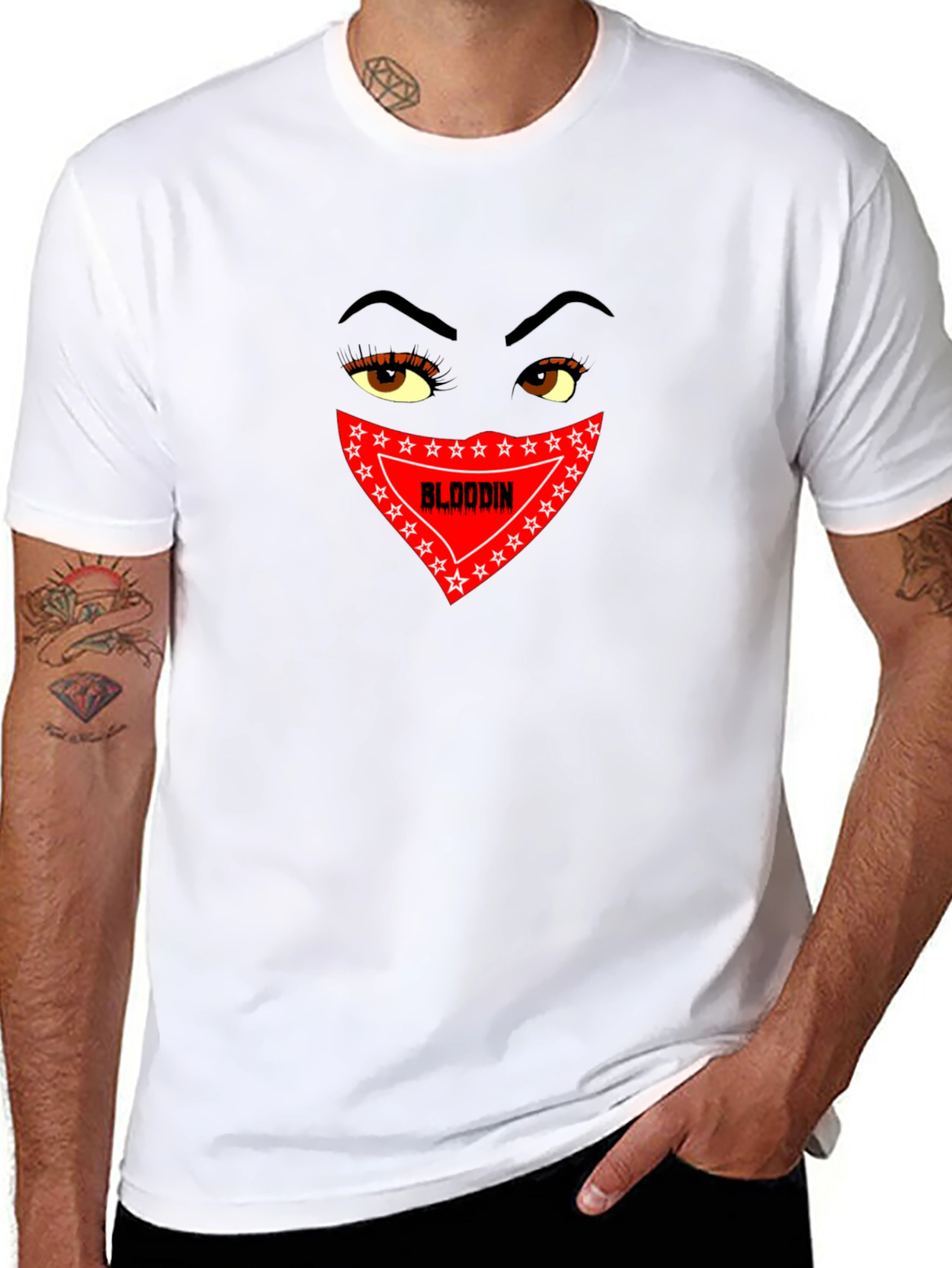 Bloodin Bandit T-Shirt - Unique Graphic Tee