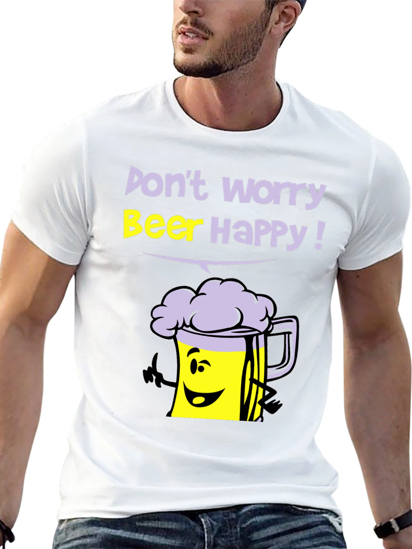 Dont Worry Beer Happy T-Shirt