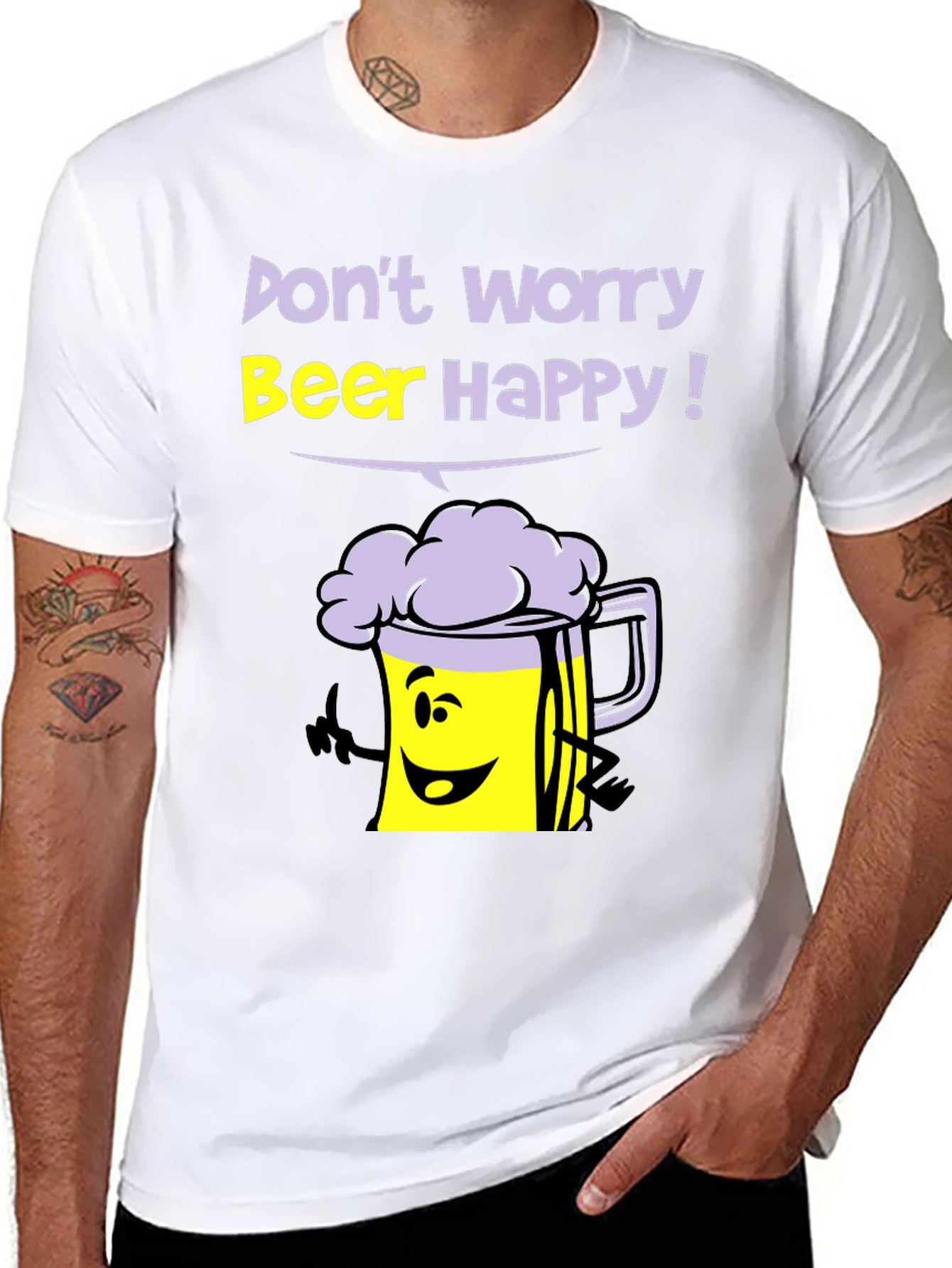 Dont Worry Beer Happy T-Shirt