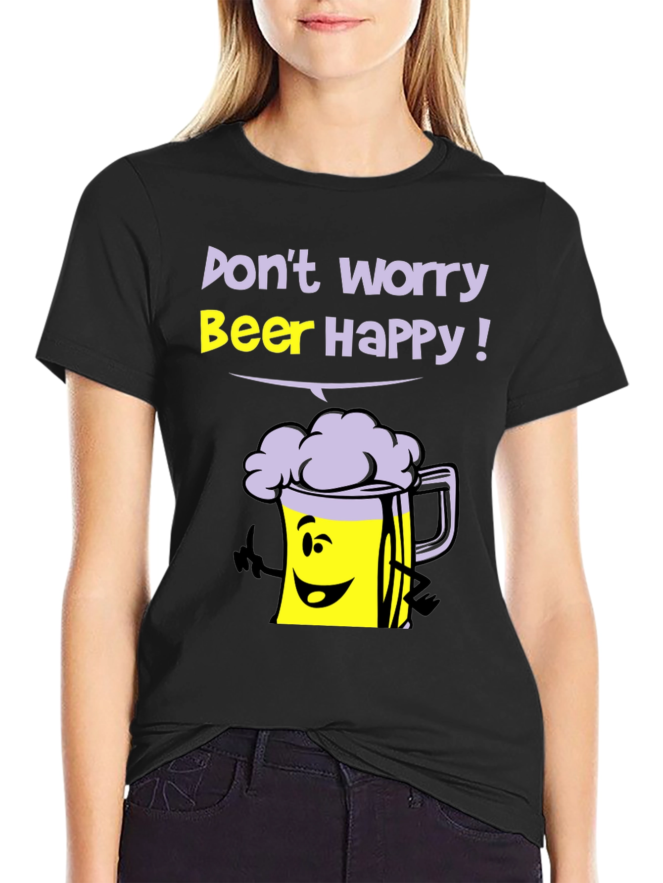 Dont Worry Beer Happy T-Shirt