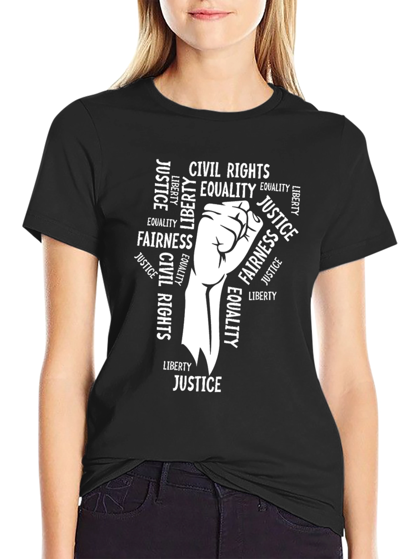 Equality & Justice Graphic Tee - Civil Rights Awareness
