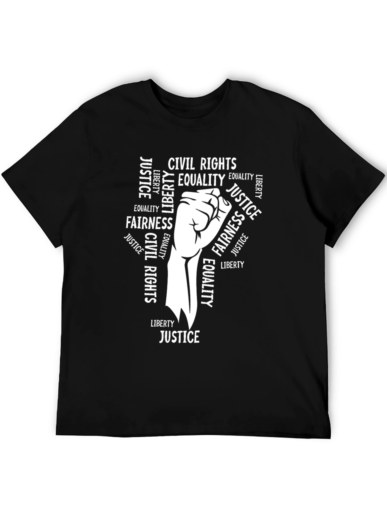 Equality & Justice Graphic Tee - Civil Rights Awareness