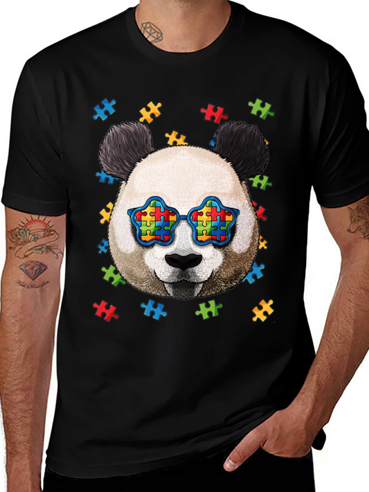 Autism Awareness Panda T-Shirt