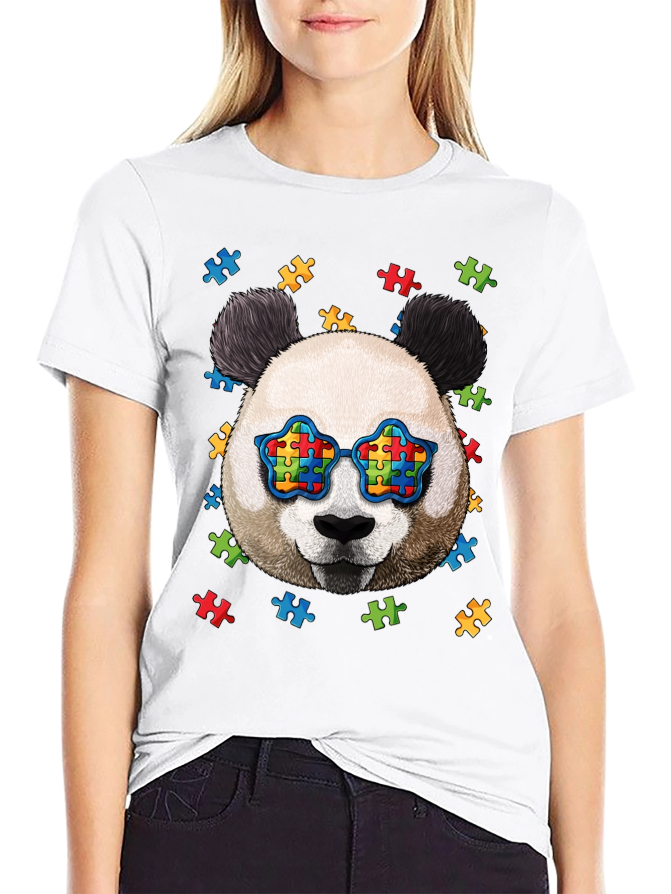 Autism Awareness Panda T-Shirt
