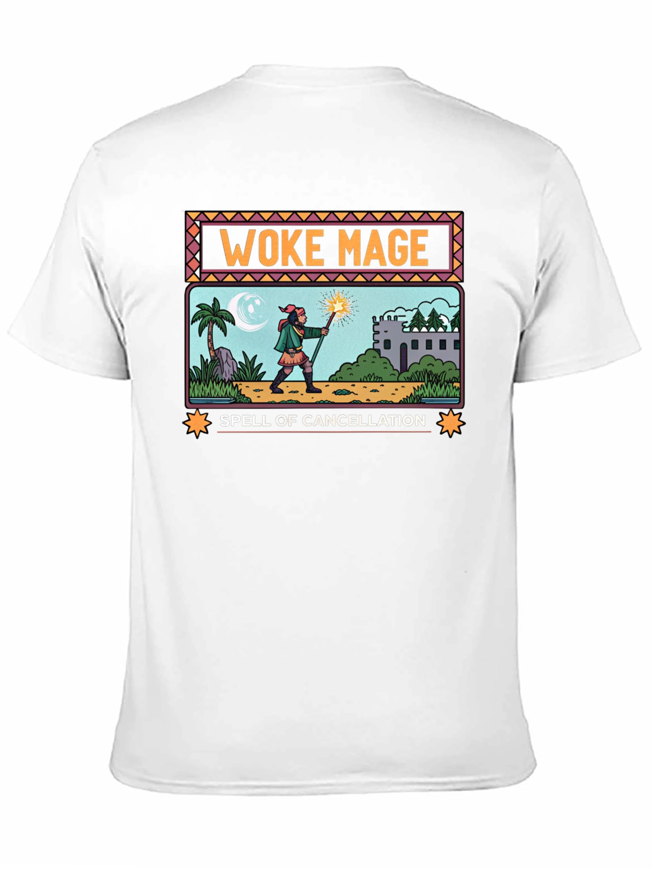Woke Mage Spell of Cancellation Graphic T-Shirt