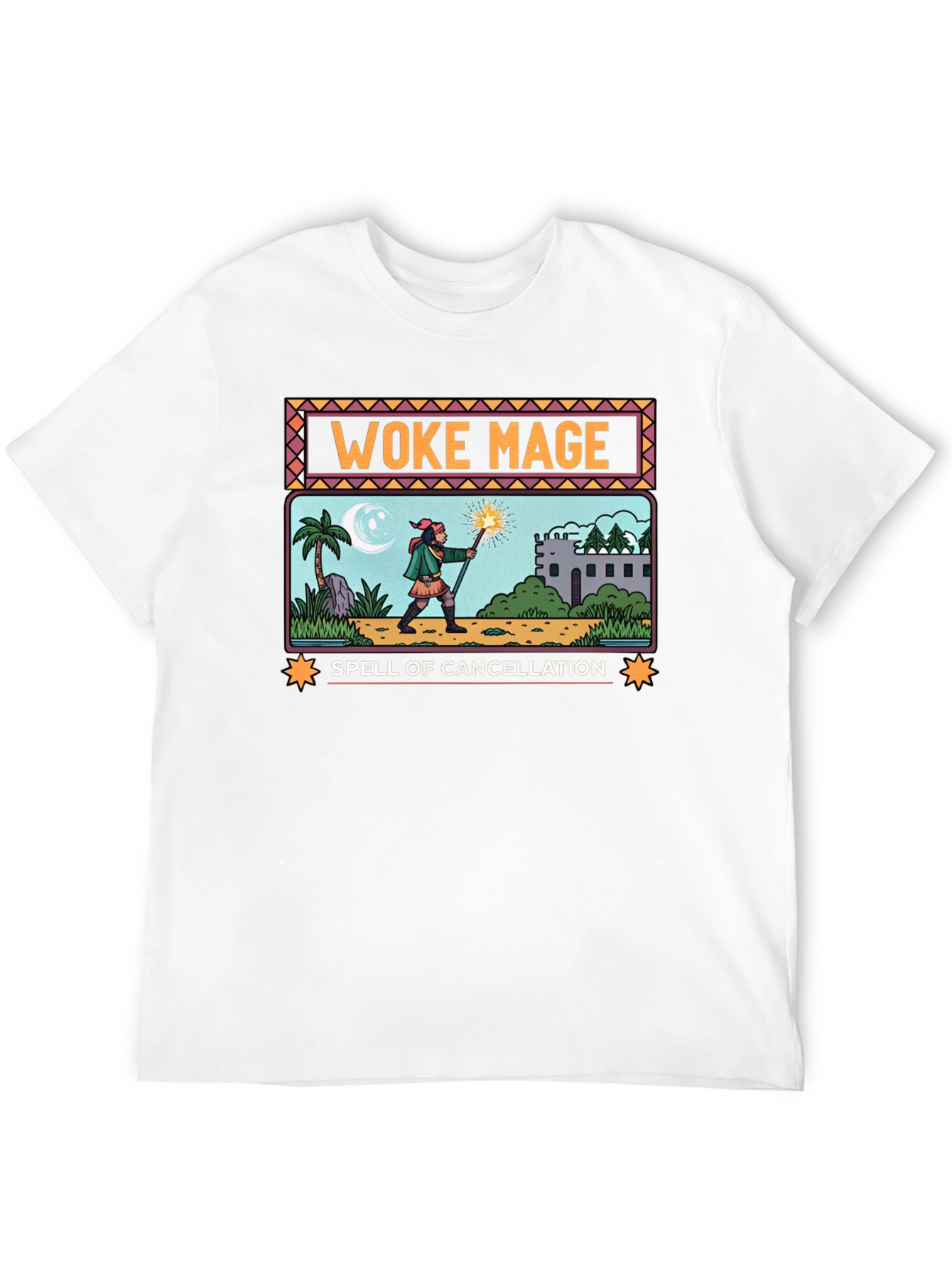 Woke Mage Spell of Cancellation Graphic T-Shirt