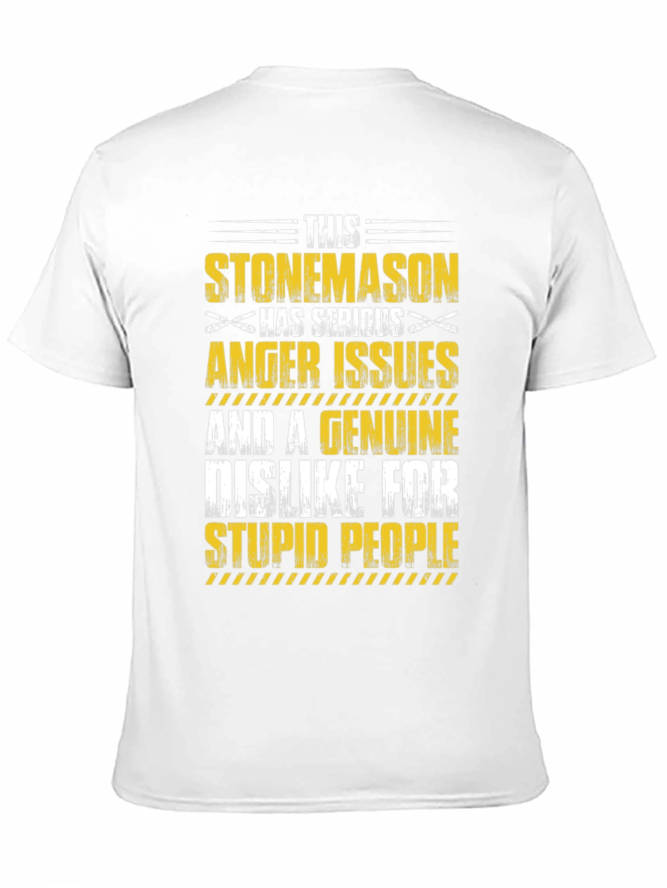 Stonemason Anger Issues Graphic T-Shirt