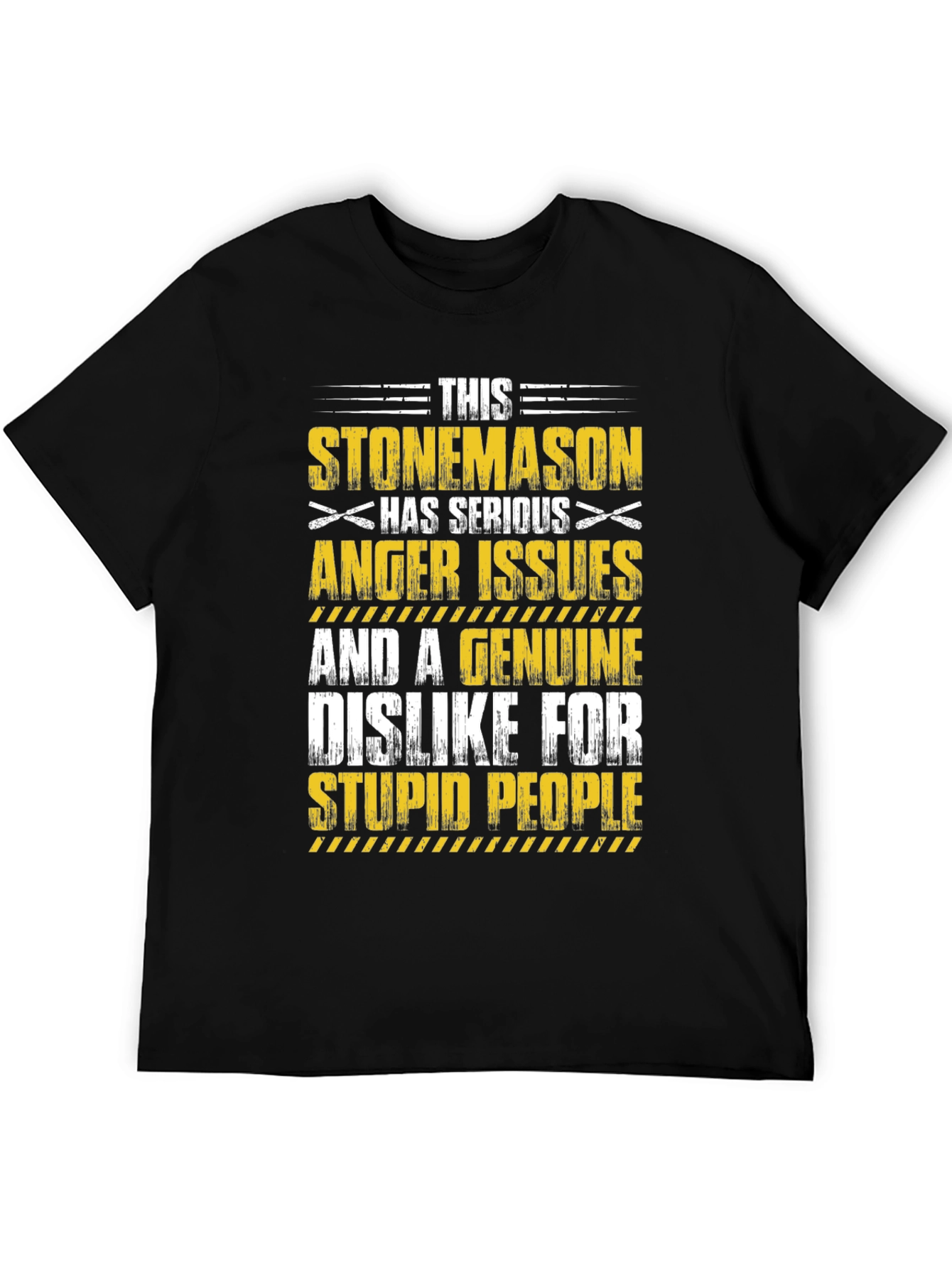 Stonemason Anger Issues Graphic T-Shirt