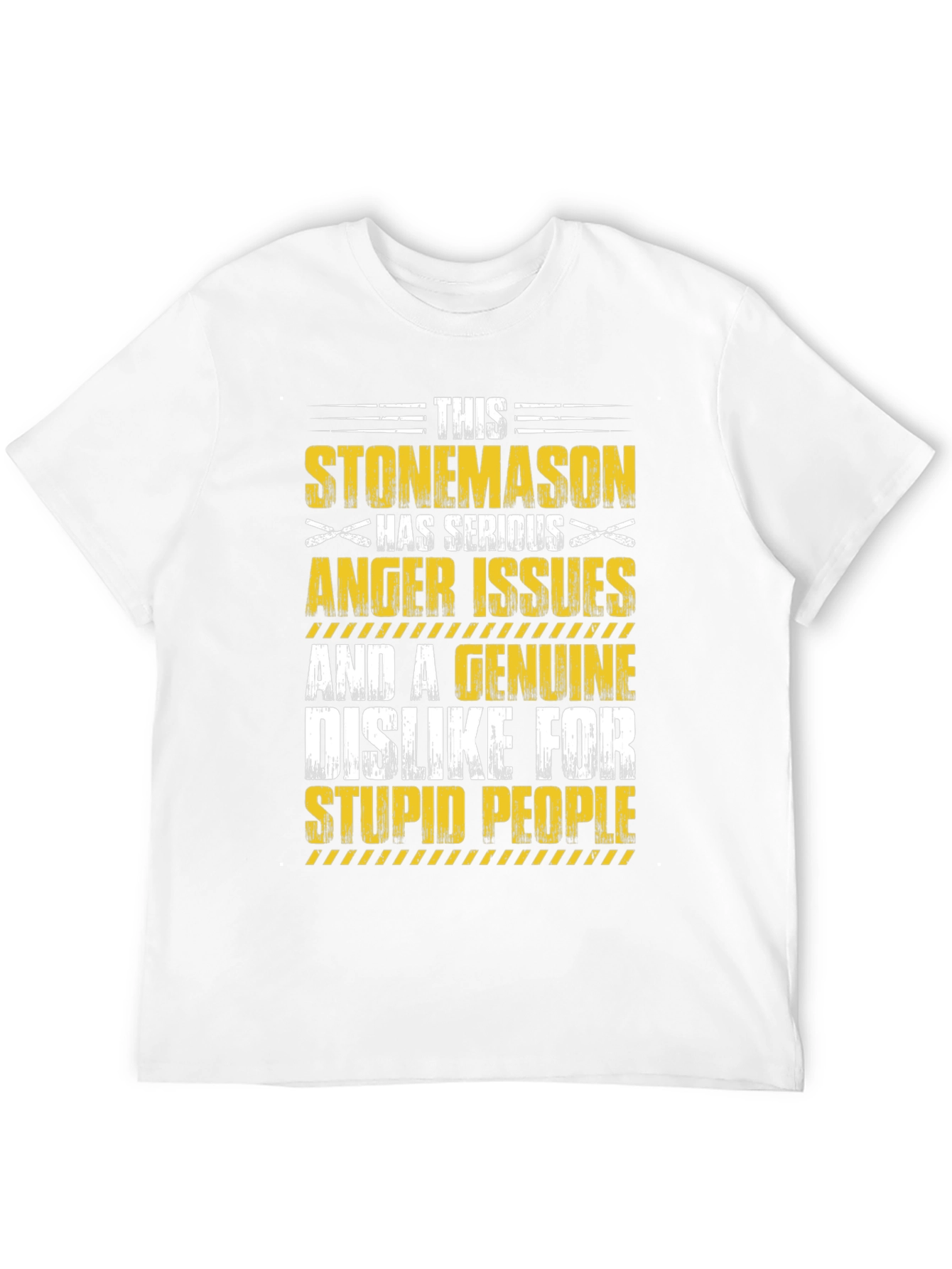 Stonemason Anger Issues Graphic T-Shirt