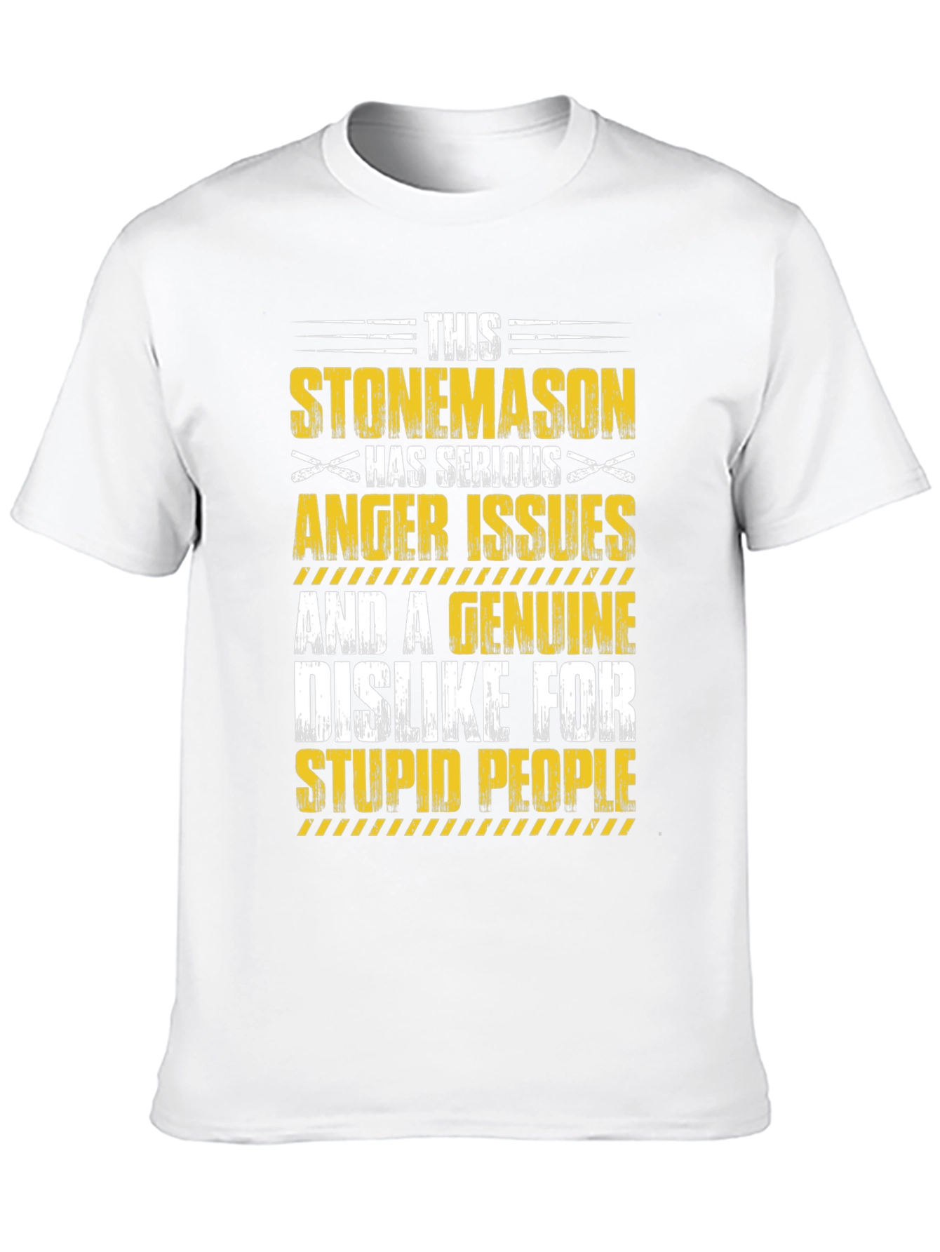 Stonemason Anger Issues Graphic T-Shirt