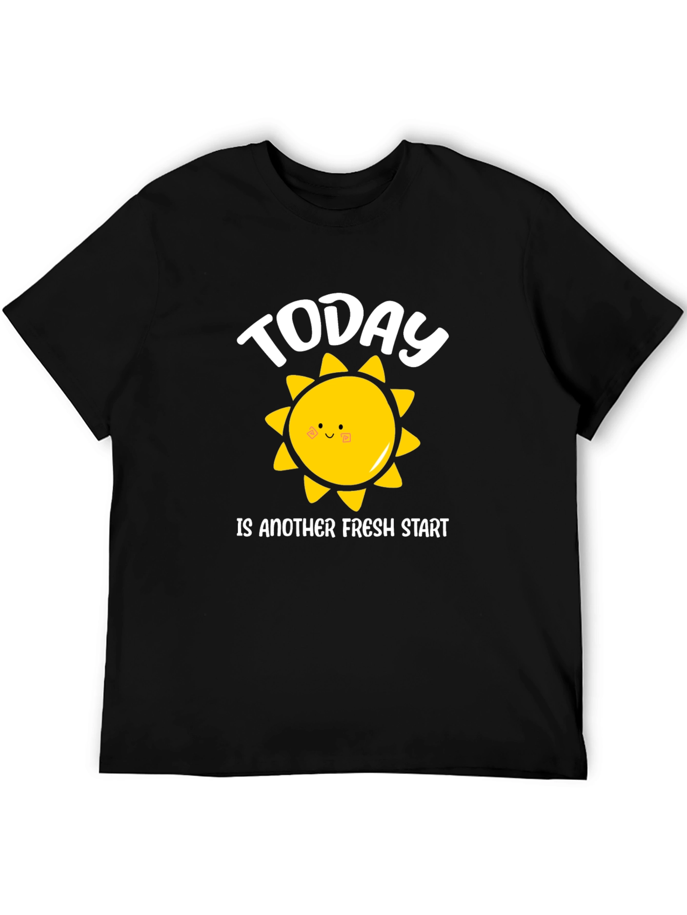 Today Is Another Fresh Start Sun Graphic T-Shirt