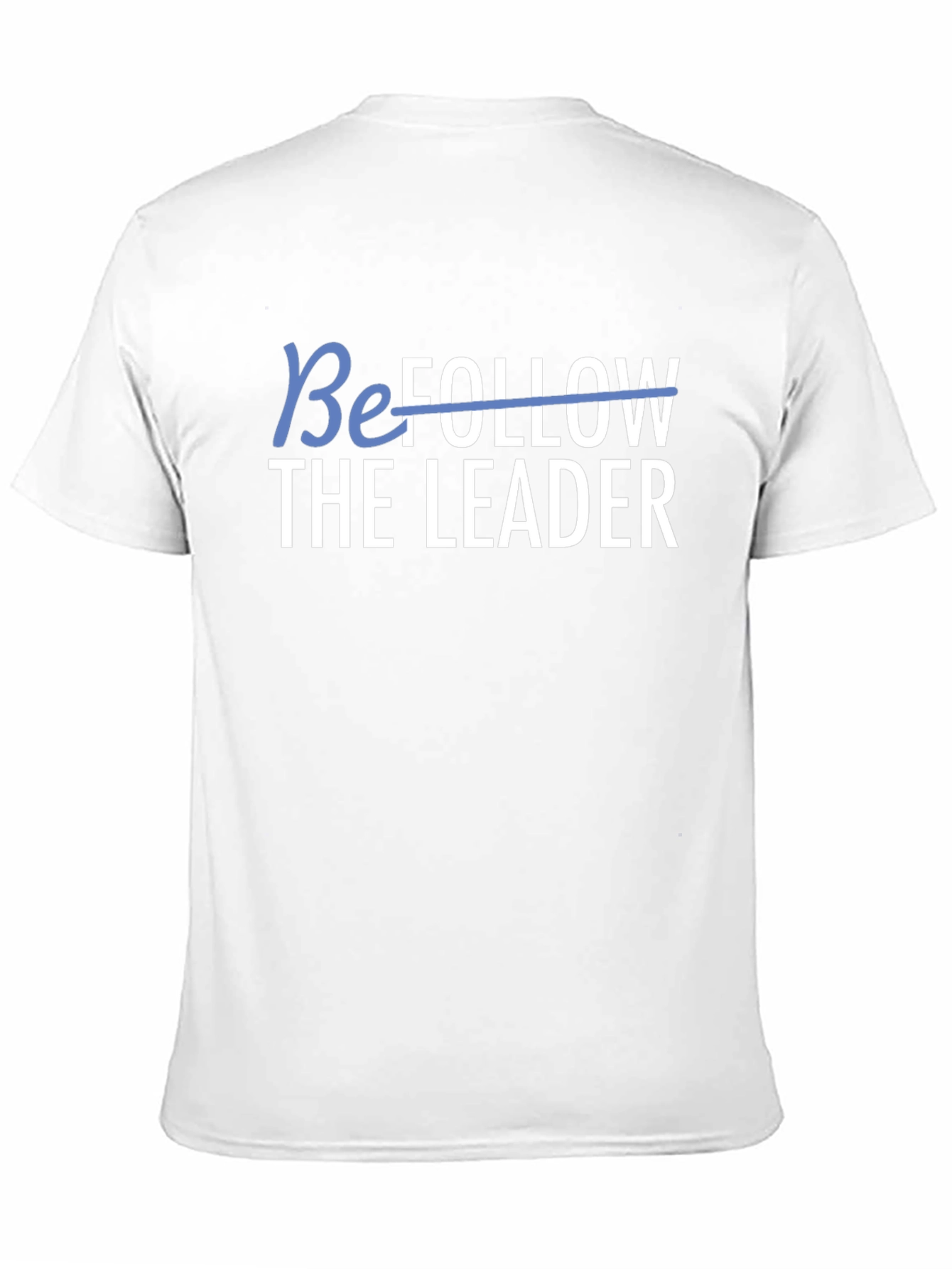 Be The Leader Black Graphic Tee