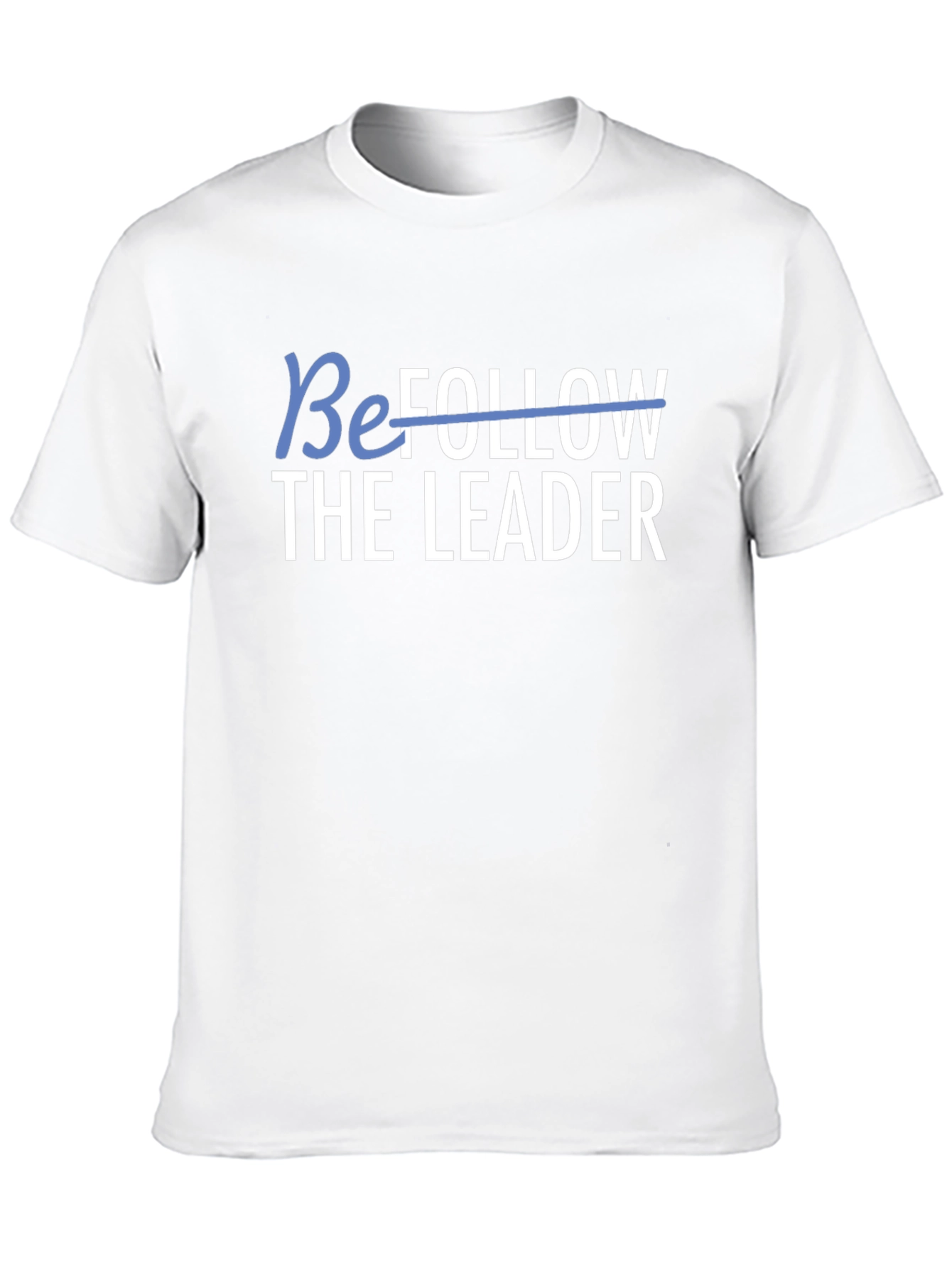 Be The Leader Black Graphic Tee
