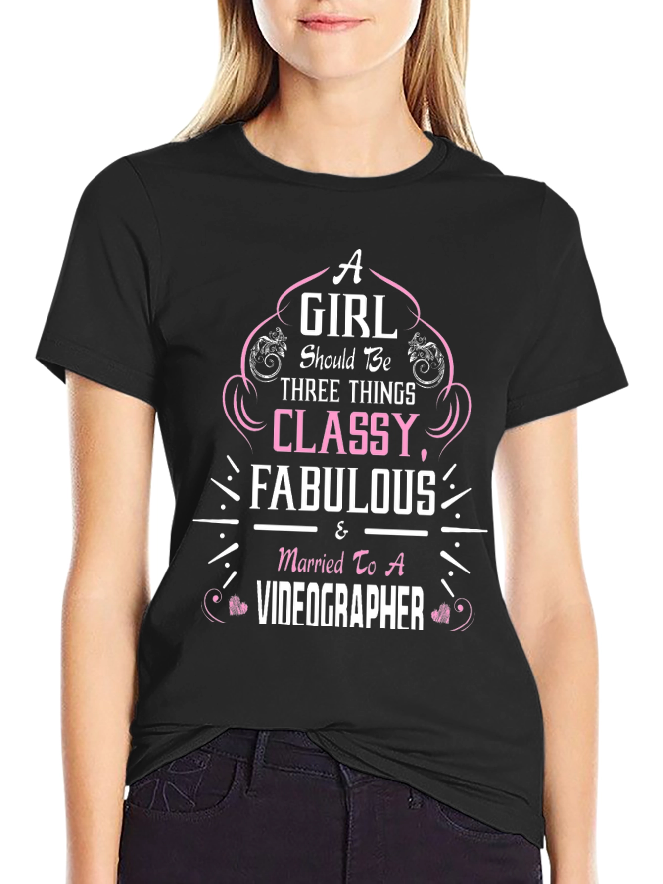 Classy Fabulous Videographer T-Shirt