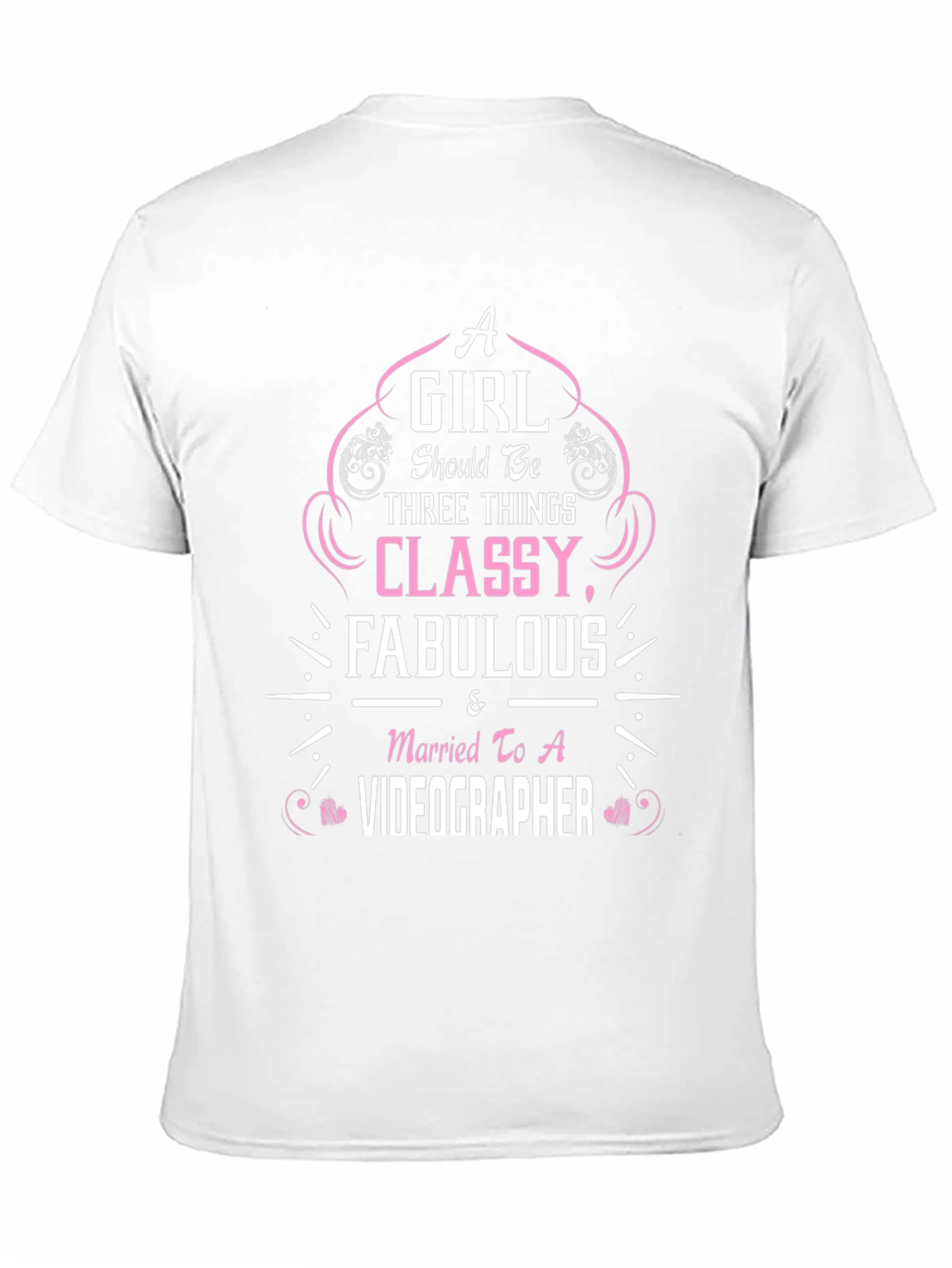 Classy Fabulous Videographer T-Shirt