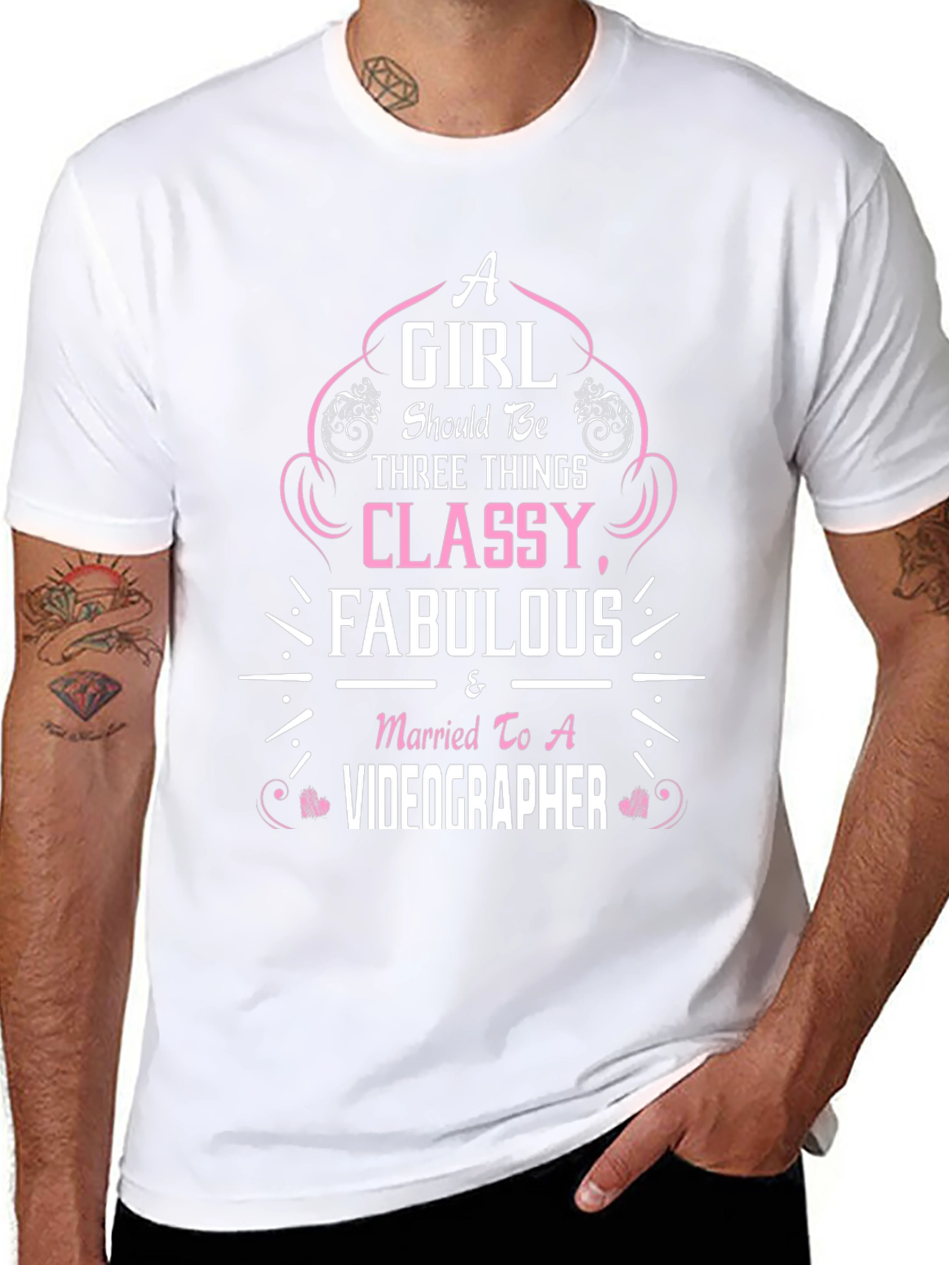 Classy Fabulous Videographer T-Shirt