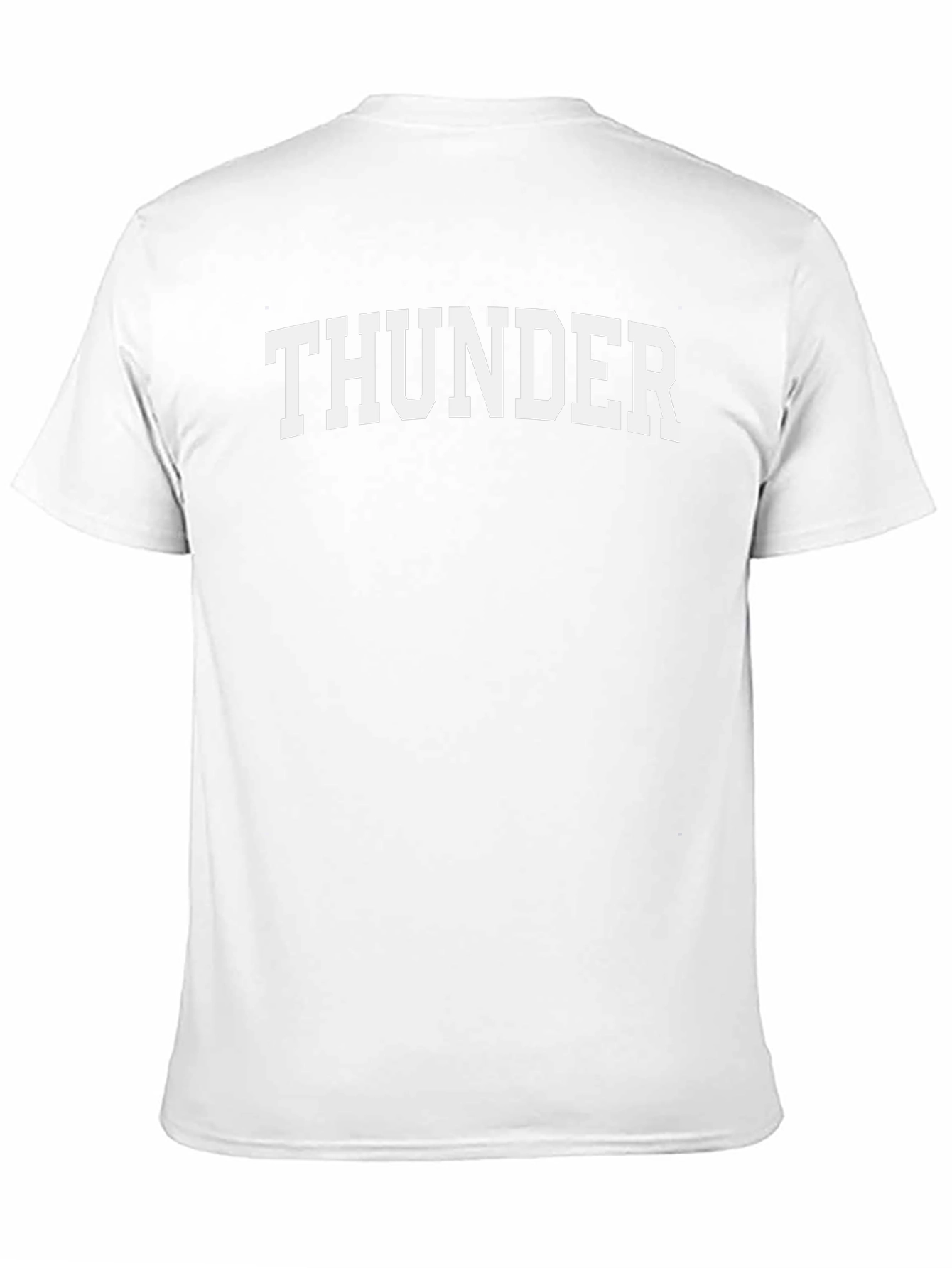 Thunder Graphic Tee - Classic Black Cotton T-Shirt