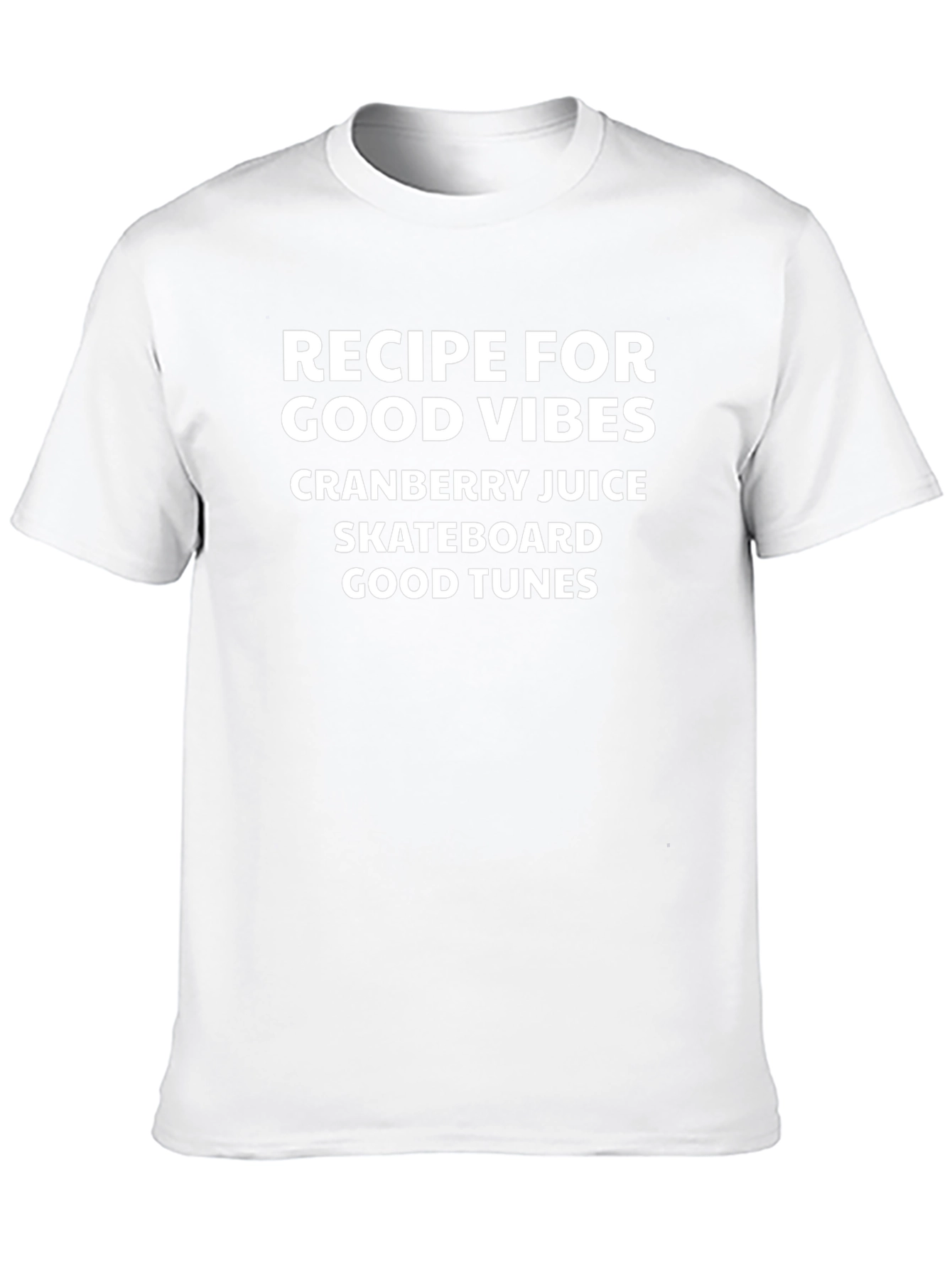 Recipe For Good Vibes Graphic T-Shirt