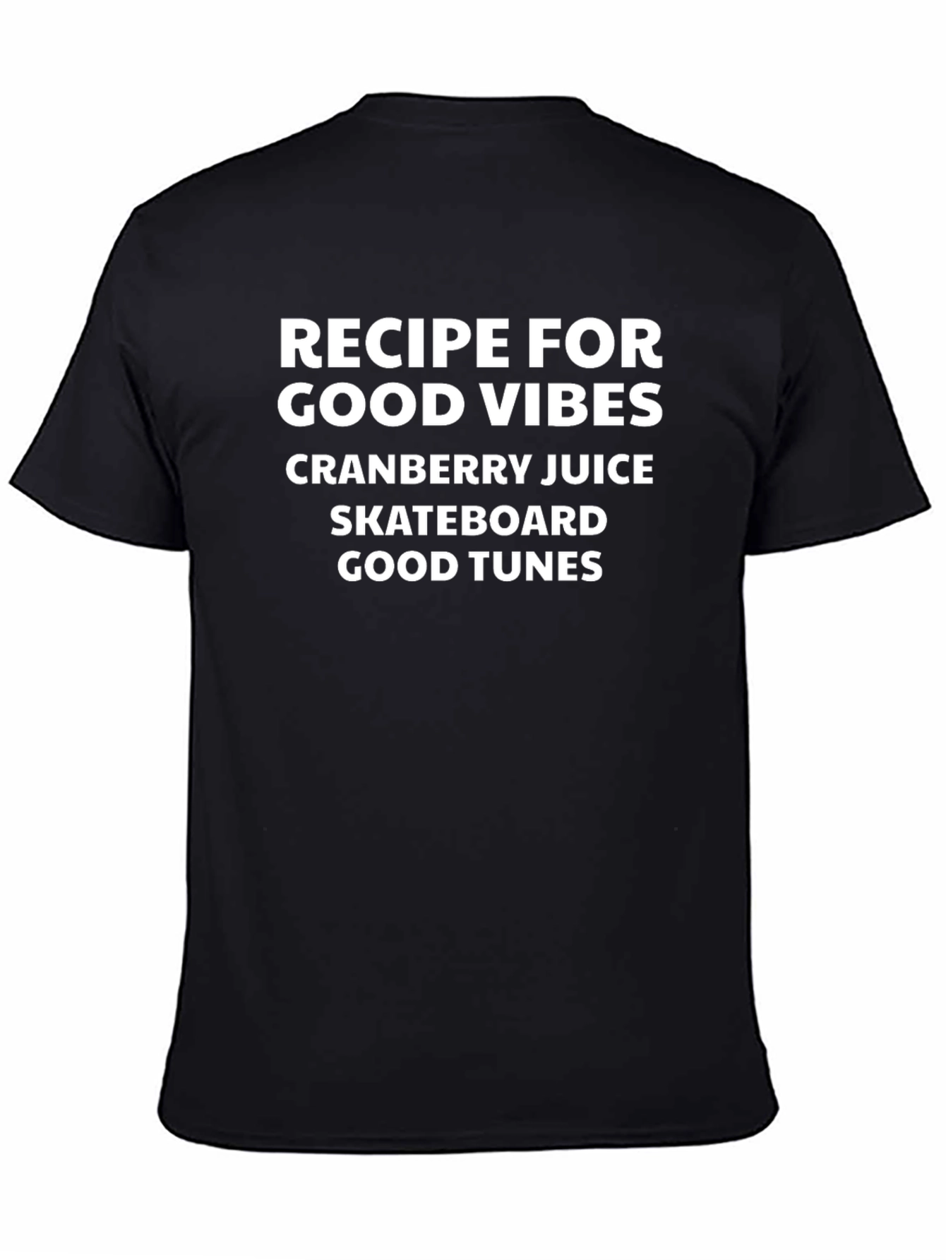 Recipe For Good Vibes Graphic T-Shirt