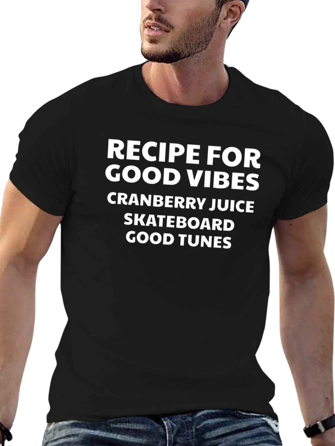 Recipe For Good Vibes Graphic T-Shirt