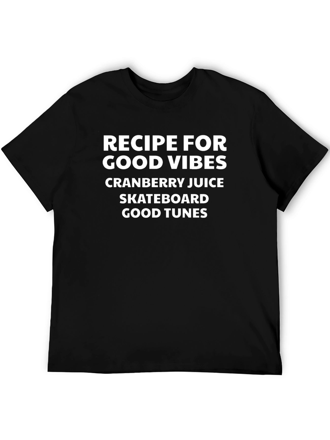 Recipe For Good Vibes Graphic T-Shirt